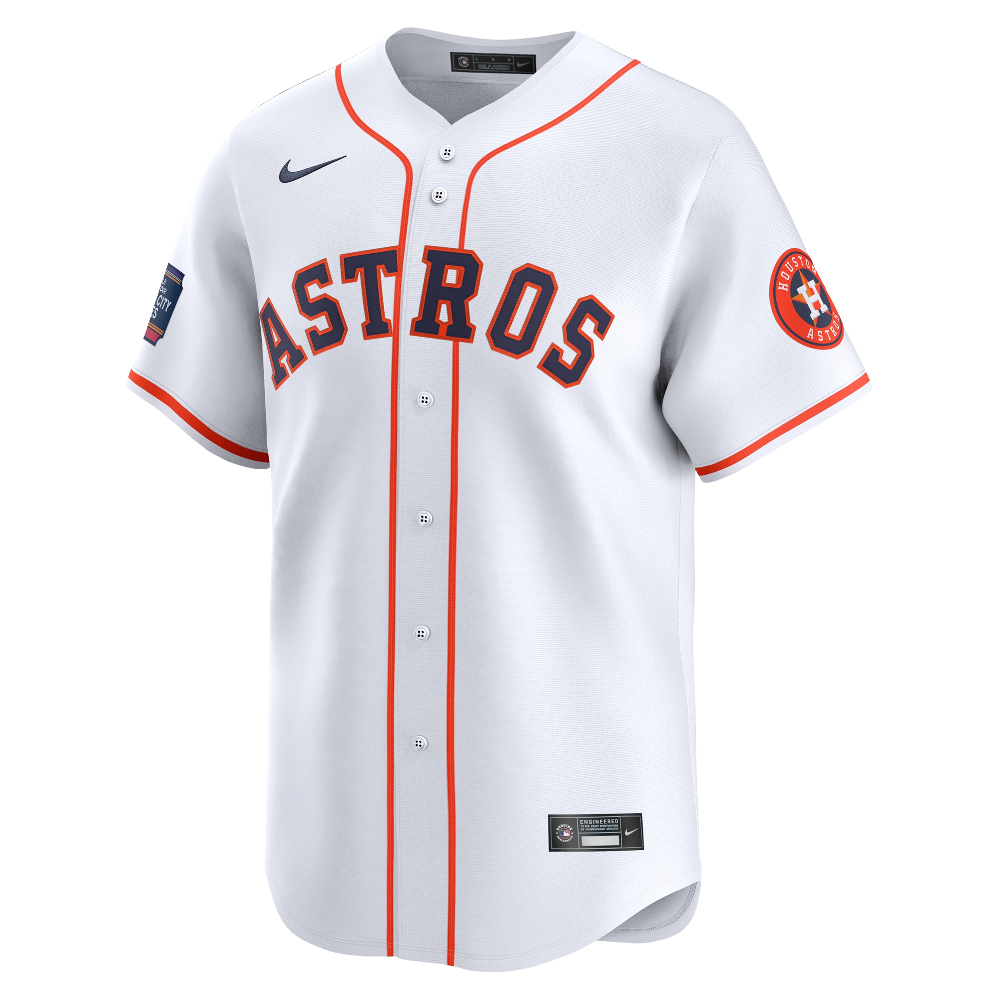 Houston Astros  2024 MLB World Tour Mexico City Series Home Limited Jersey\u00c2\u00a0\u00e2\u20ac\u201c White