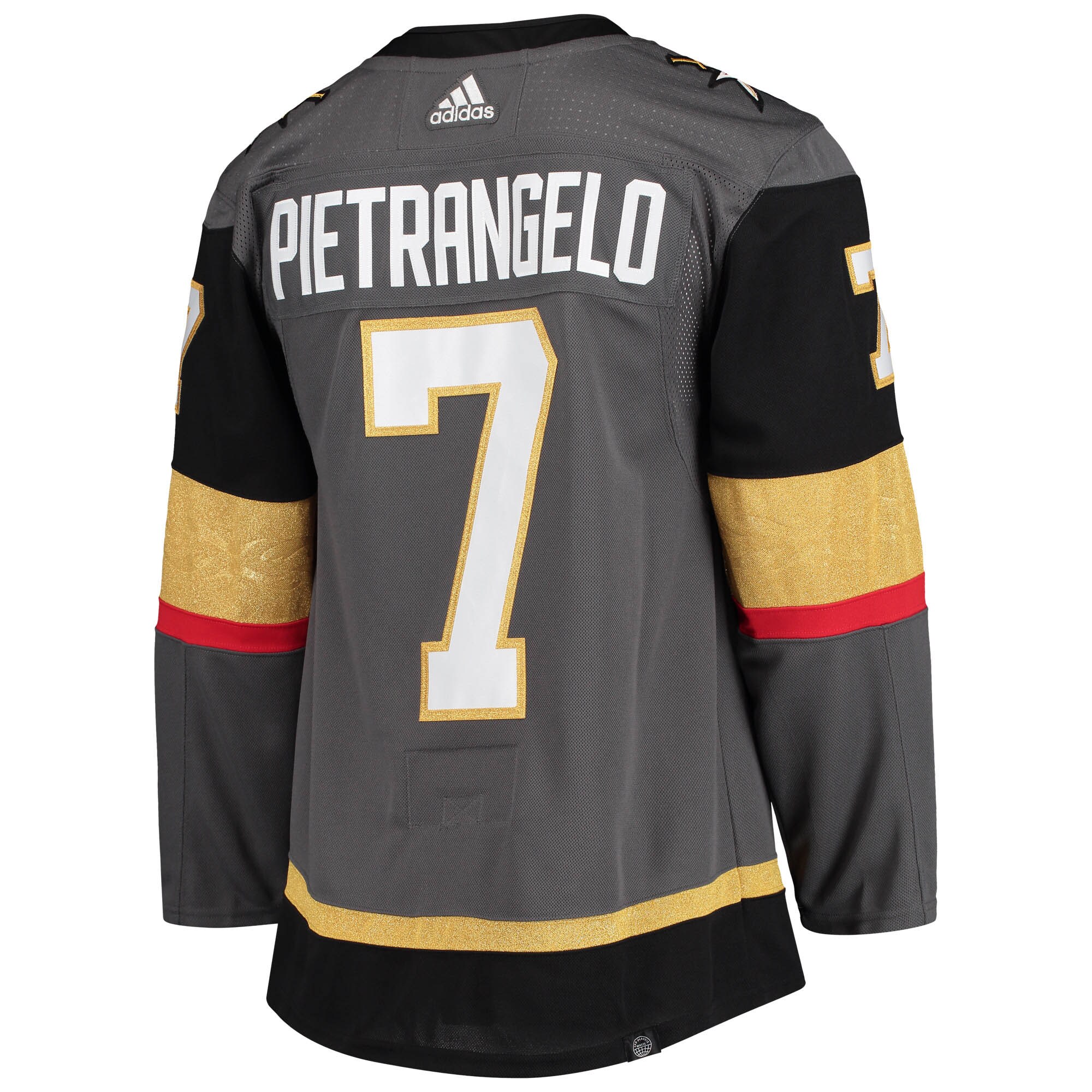 Alex Pietrangelo Vegas Golden Knights adidas Alternate Primegreen Authentic Player Jersey - Gray