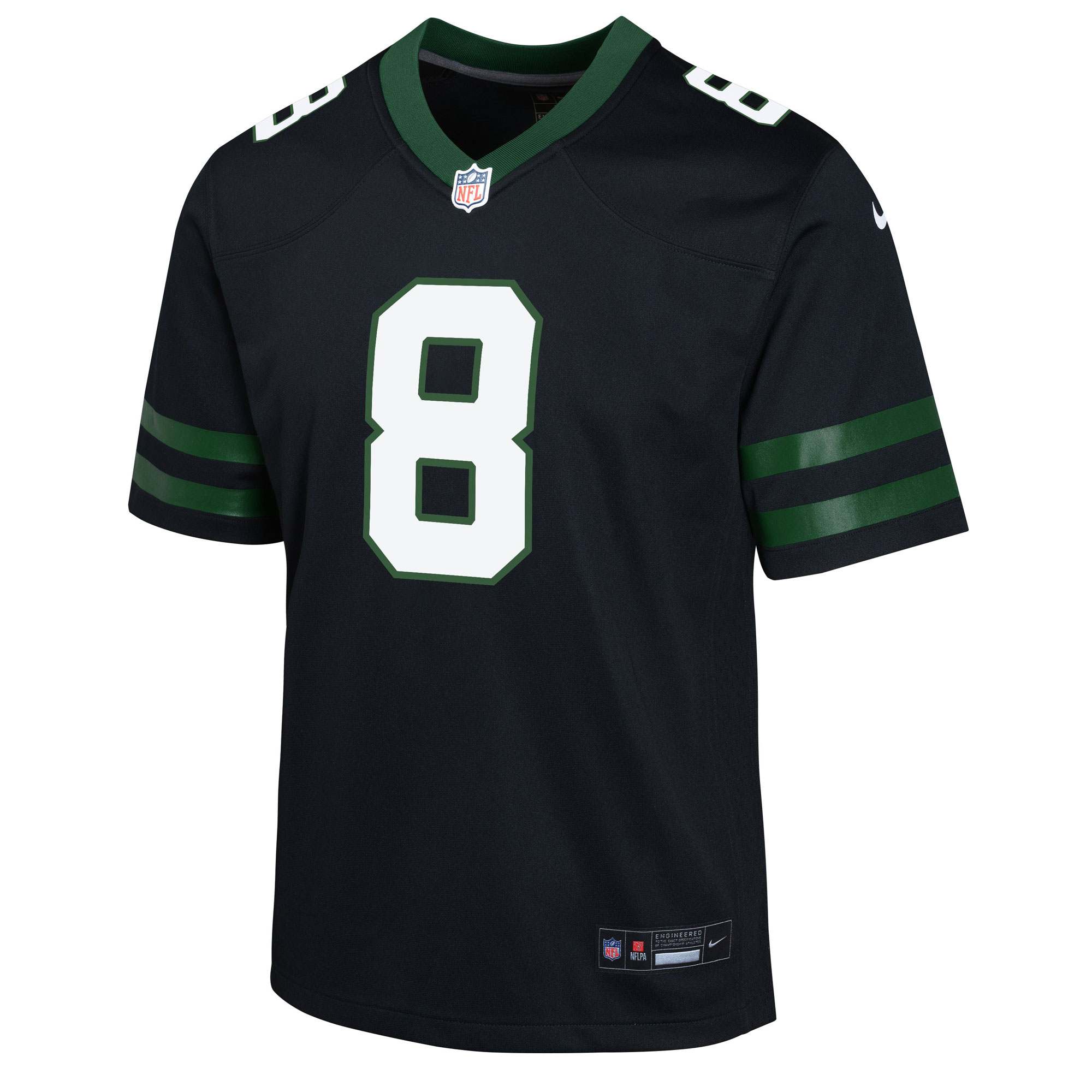 Aaron Rodgers New York Jets  Youth Alternate Game Jersey - Legacy Black