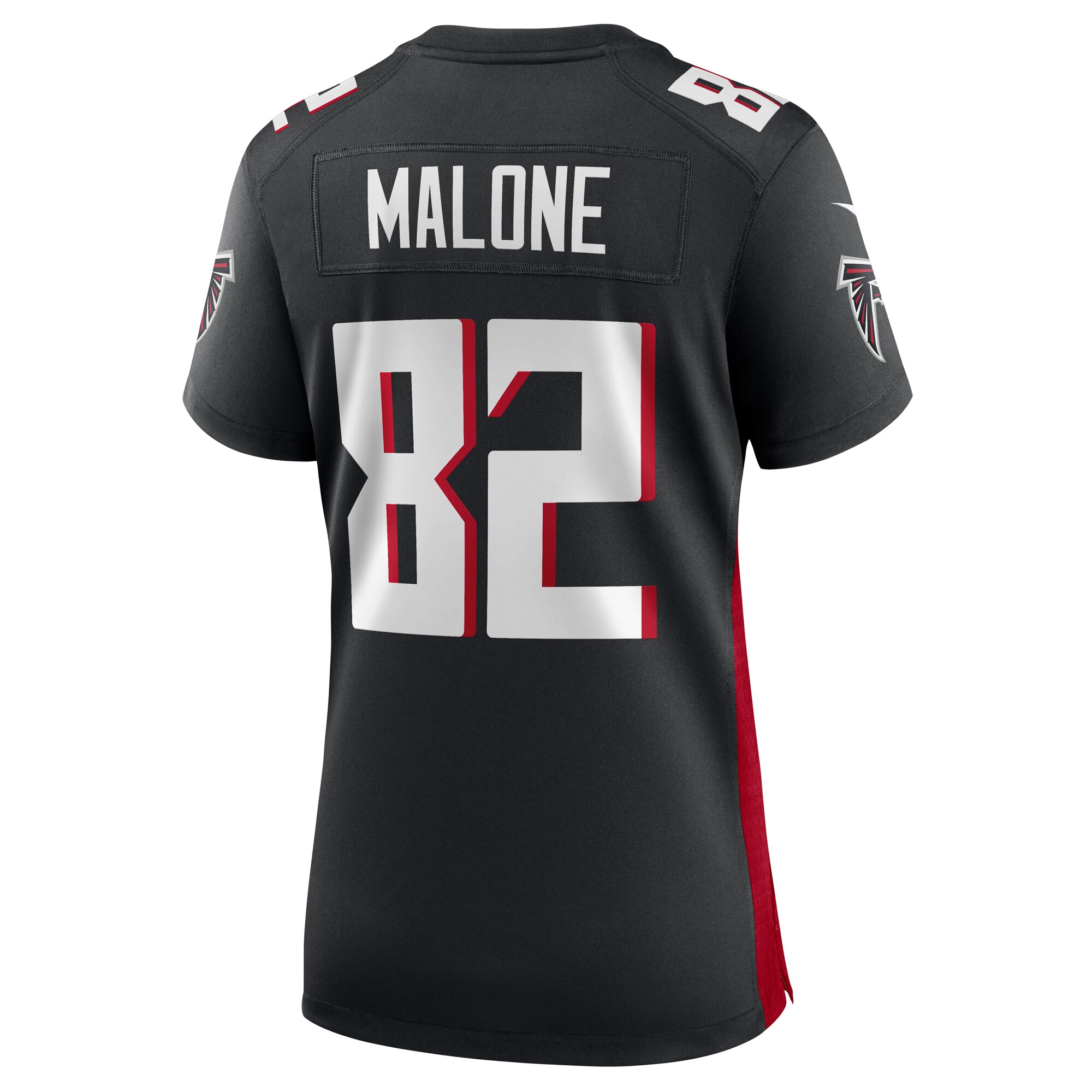 Xavier Malone Atlanta Falcons  Women's  Game Jersey -  Black