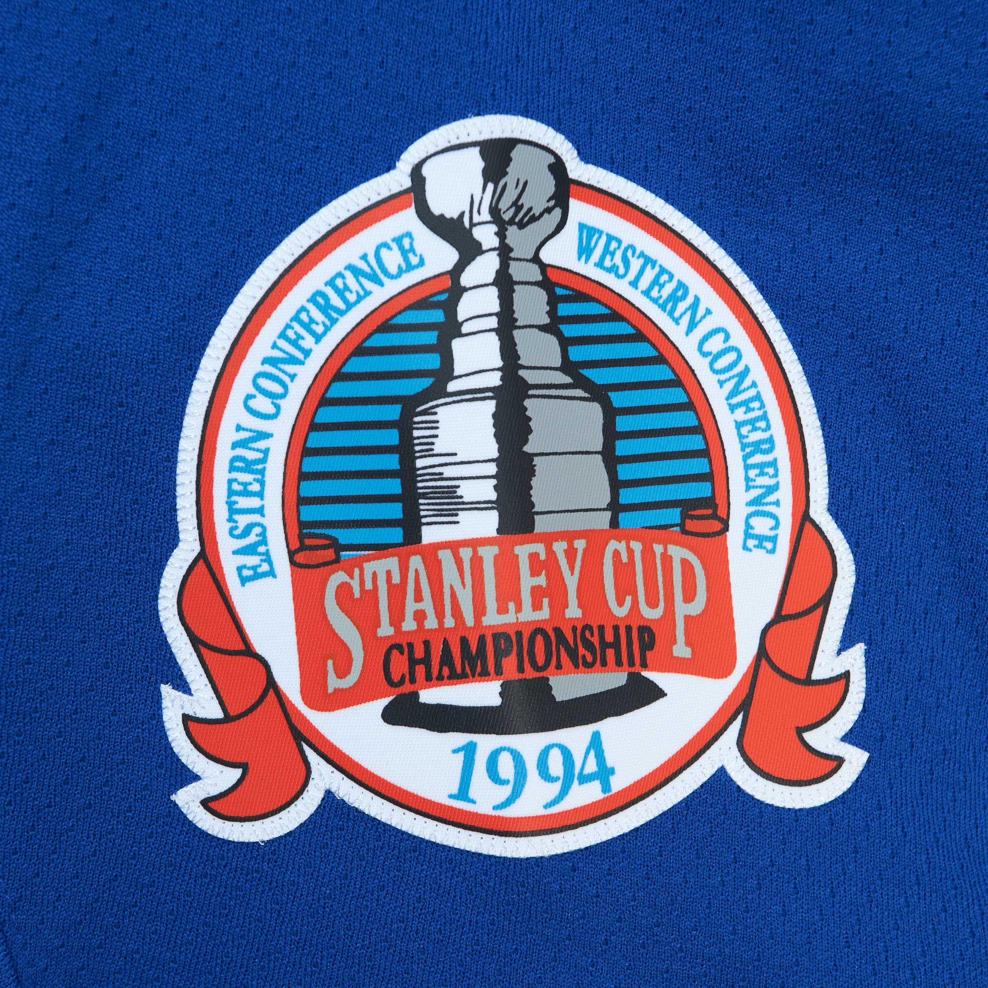 Adam Graves New York Rangers Mitchell & Ness  1993\/94 Blue Line Player Jersey - Royal