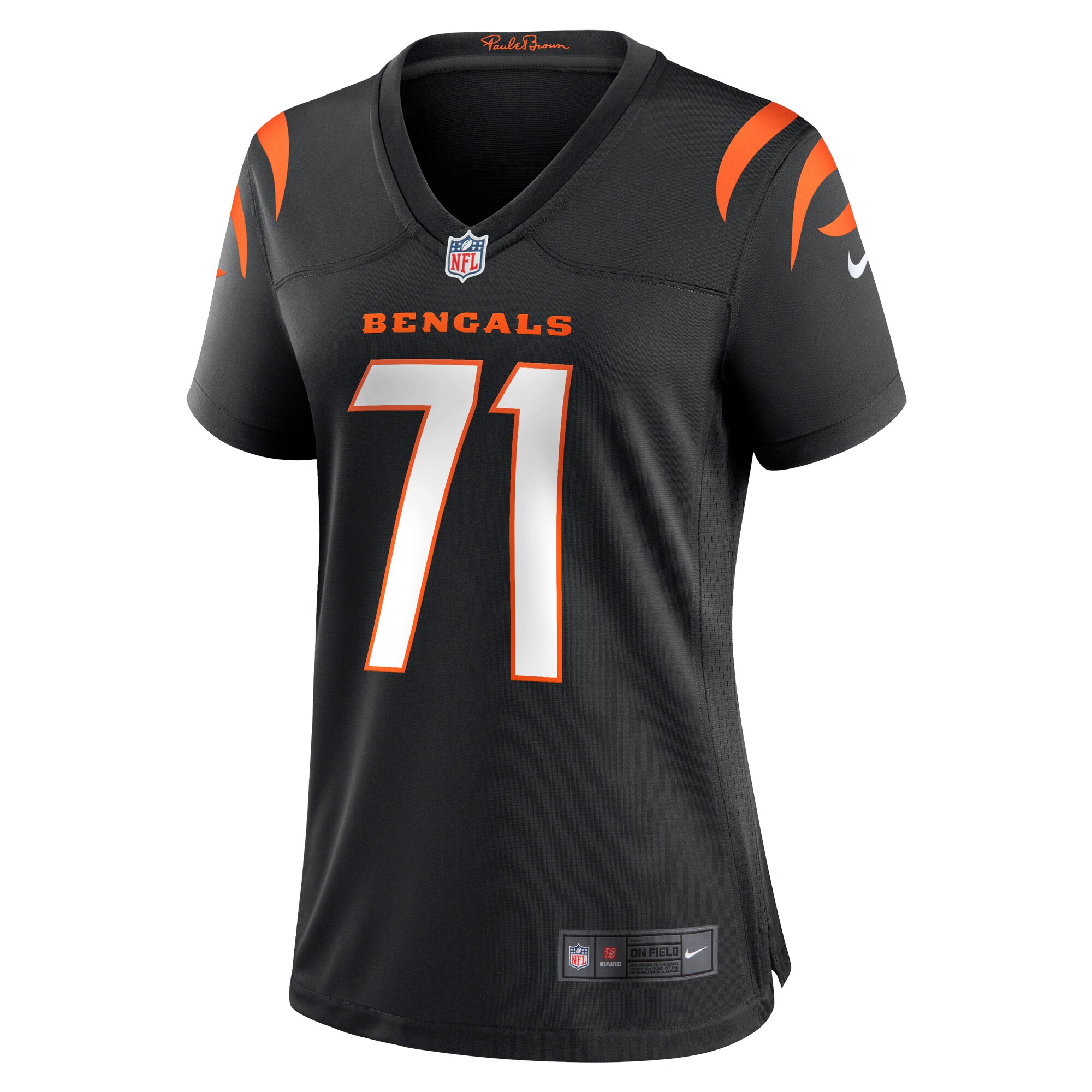 Amarius Mims Cincinnati Bengals  Women's Game Jersey -  Black