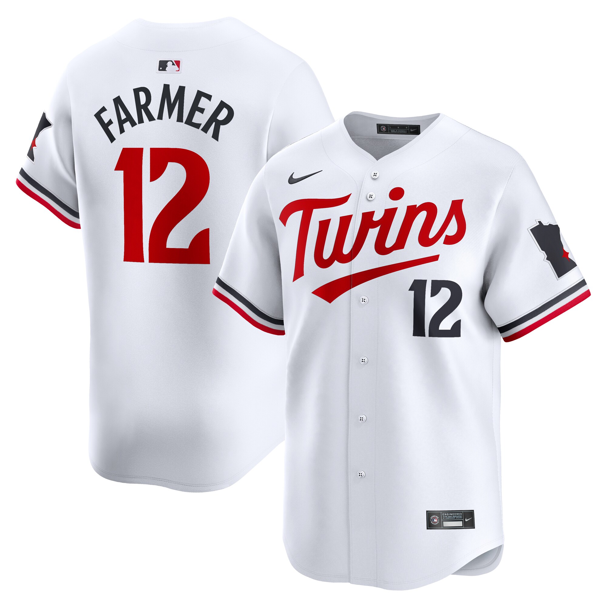 Kyle Farmer Minnesota Twins  Home Limited Player Jersey - White
