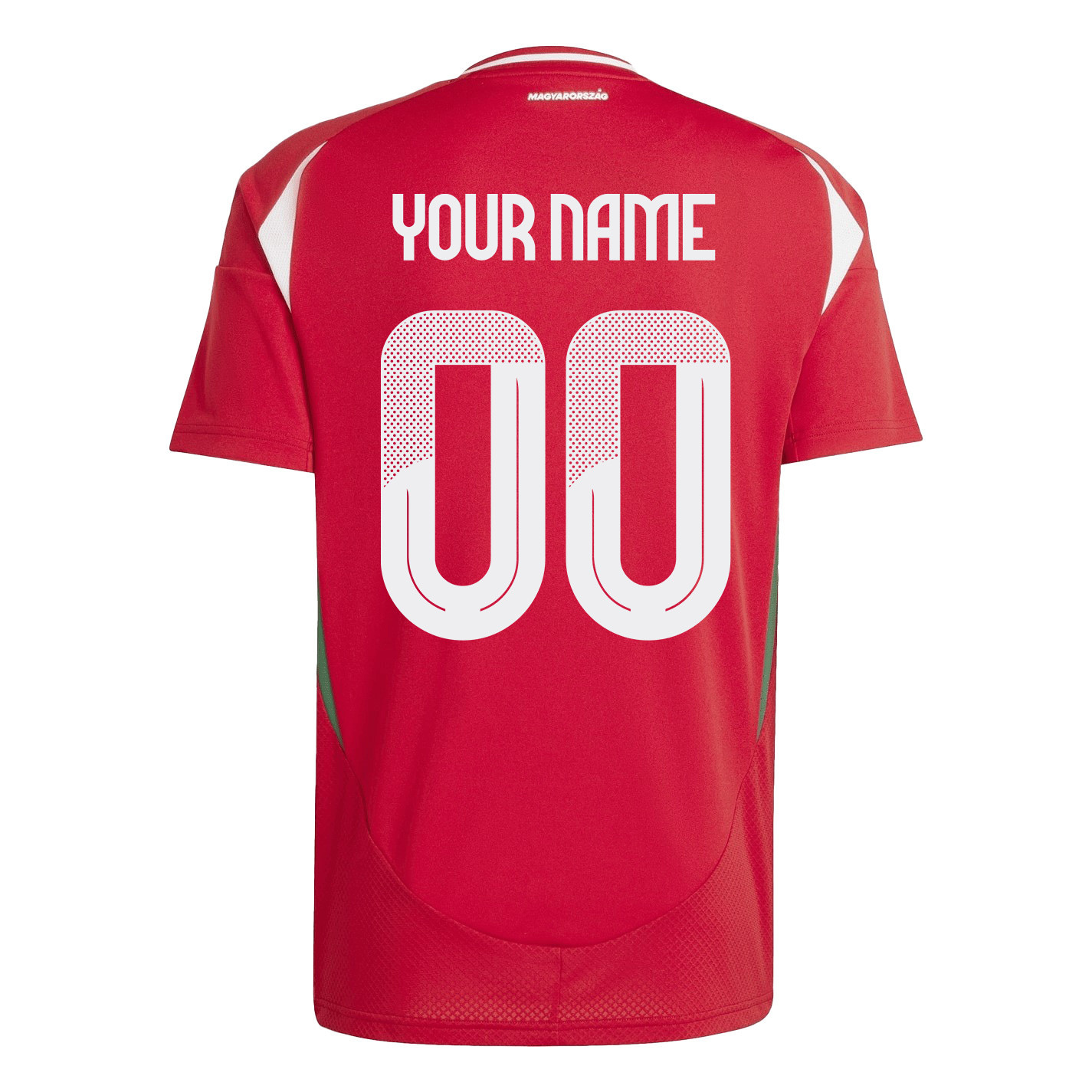 Hungary National Team 2024/25 Custom Home Men Jersey - Red