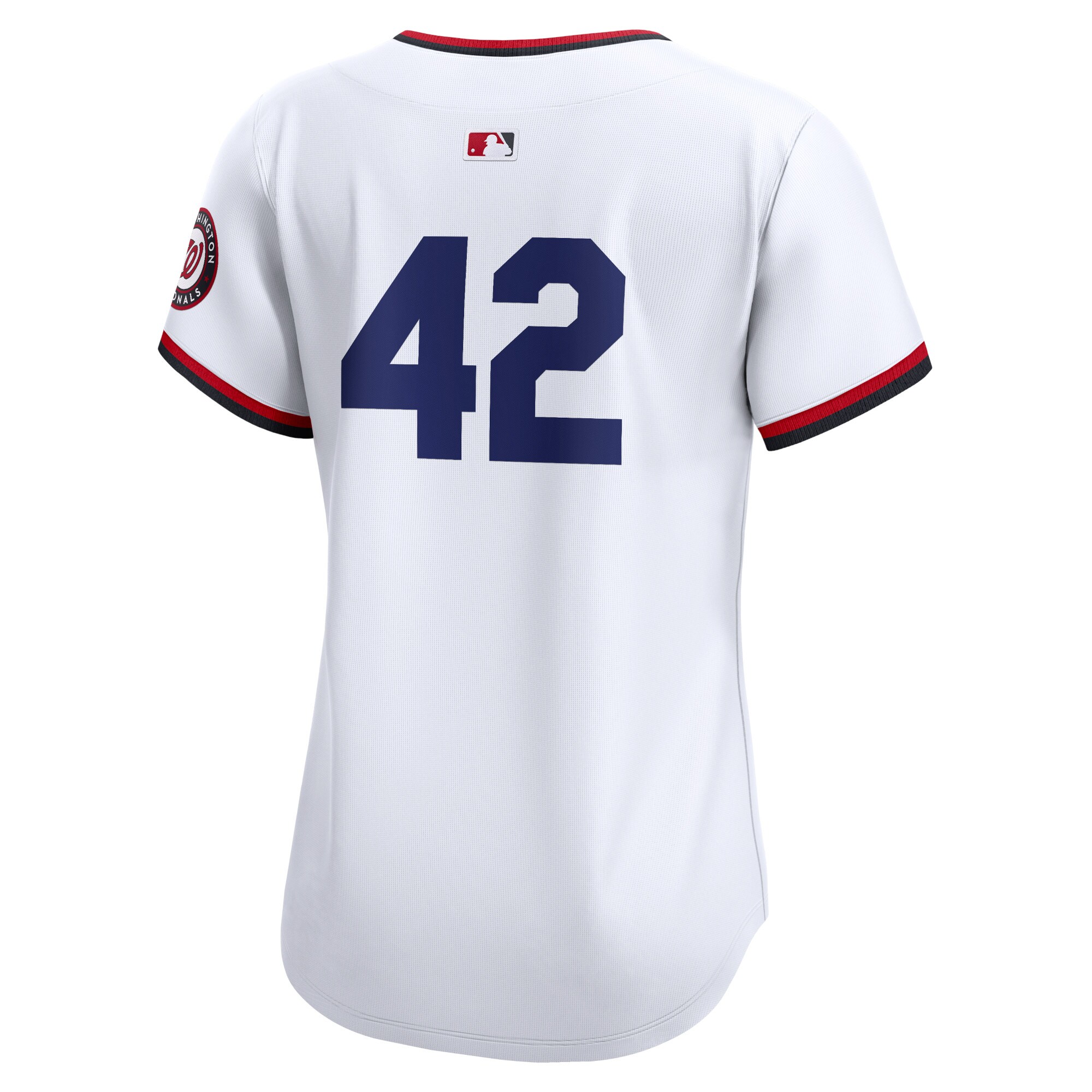 Washington Nationals  Women's 2024 Jackie Robinson Day Home Limited Jersey\u00c2\u00a0\u00e2\u20ac\u201c White