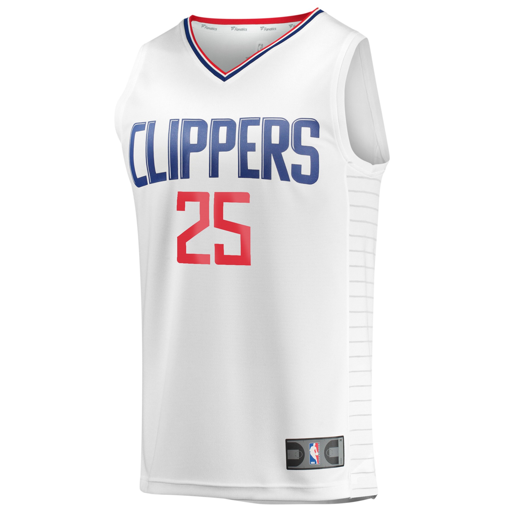 Moussa Diabat\u00c3\u00a9 LA Clippers Fanatics Youth Fast Break Player Jersey - Association Edition - White