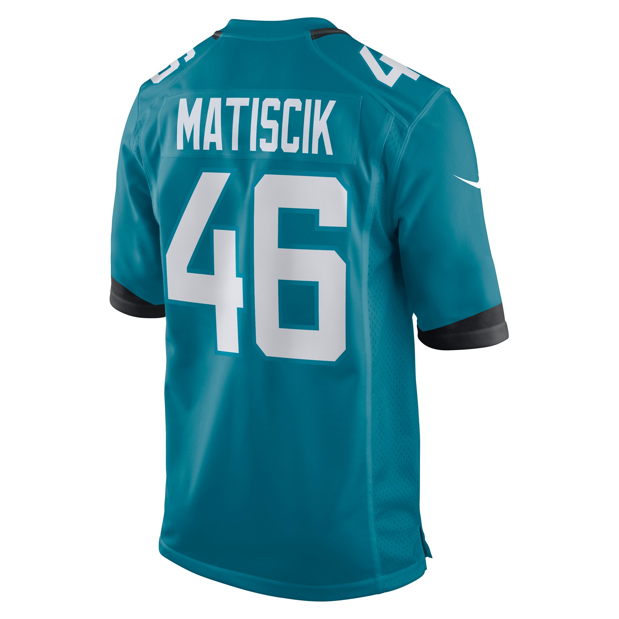 Ross Matiscik Jacksonville Jaguars  Game Jersey - Teal