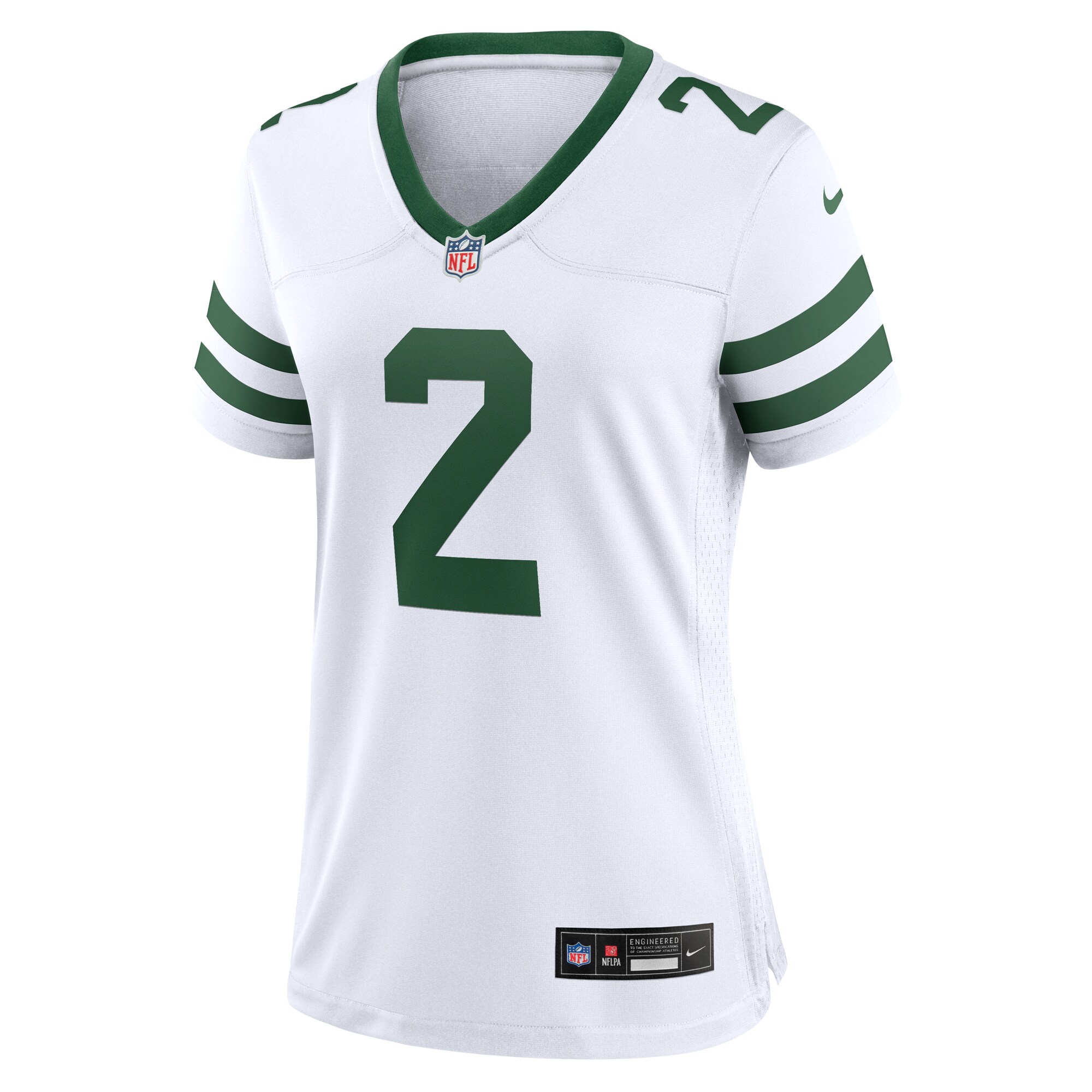 Zach Wilson New York Jets  Women's Game Jersey - Legacy White