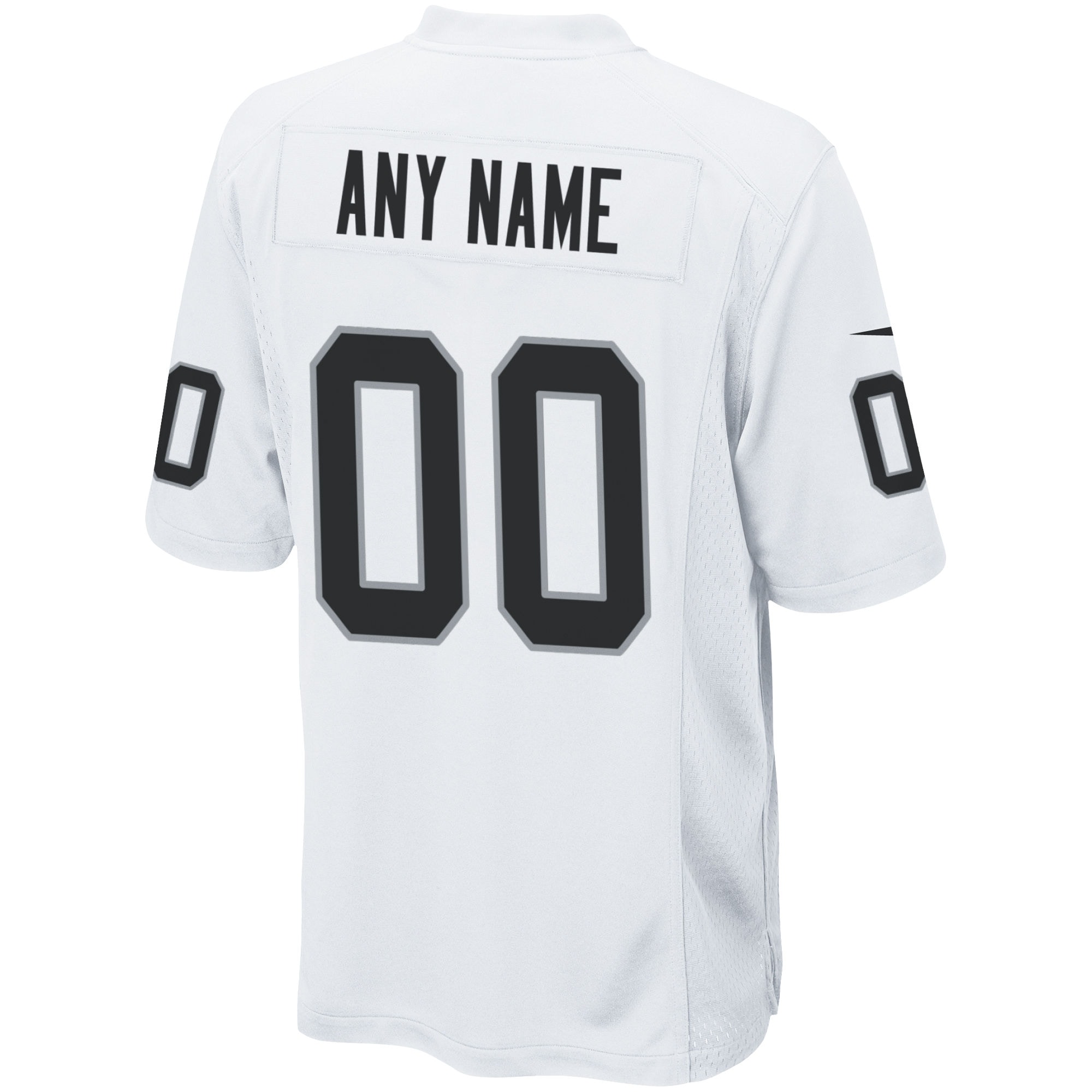 Las Vegas Raiders  Custom Game Jersey - White