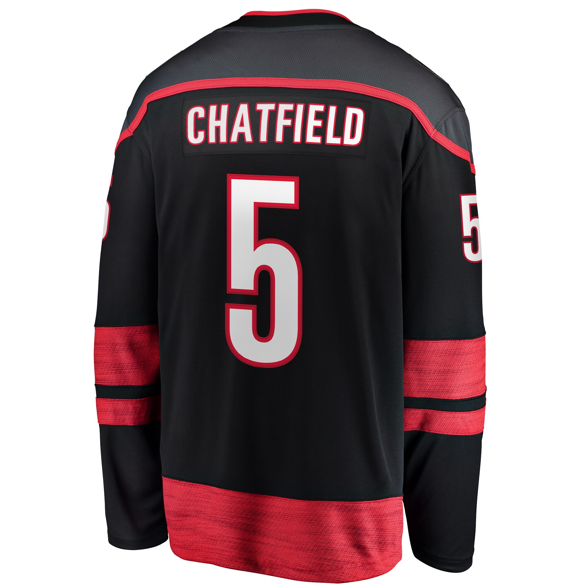 Jalen Chatfield Carolina Hurricanes Fanatics Home Premier Breakaway Player Jersey - Black