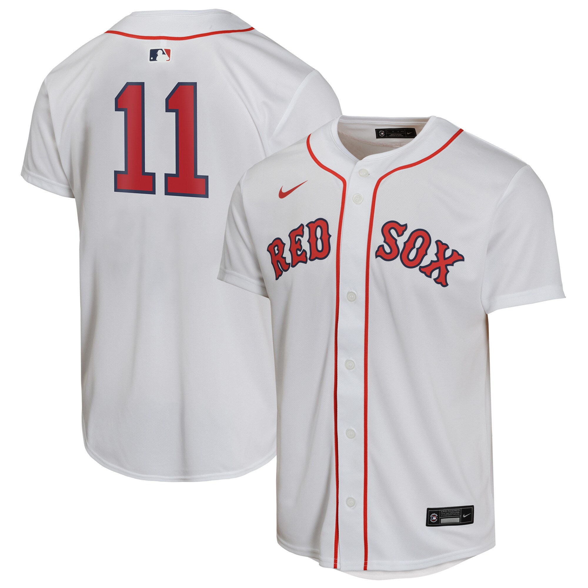 Rafael Devers Boston Red Sox  Youth Home Game Player Jersey - White