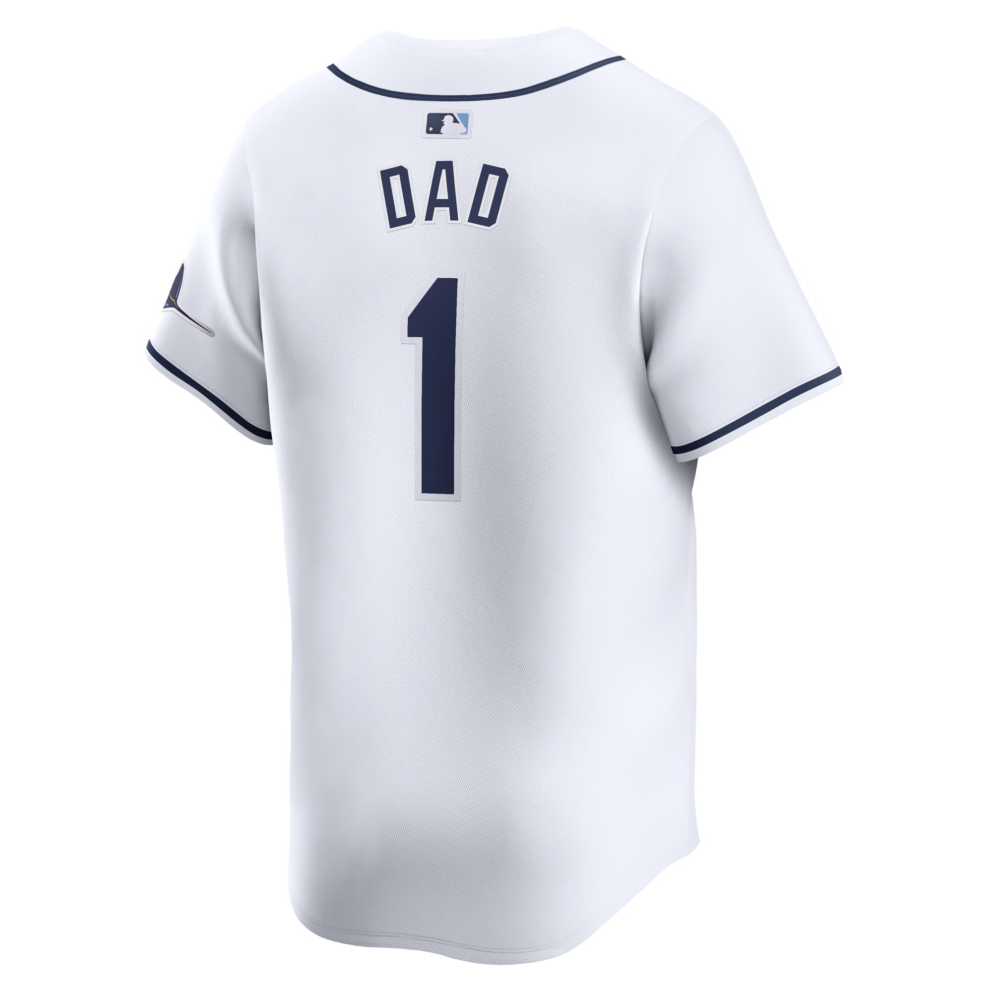 Tampa Bay Rays  #1 Dad Home Limited Jersey - White