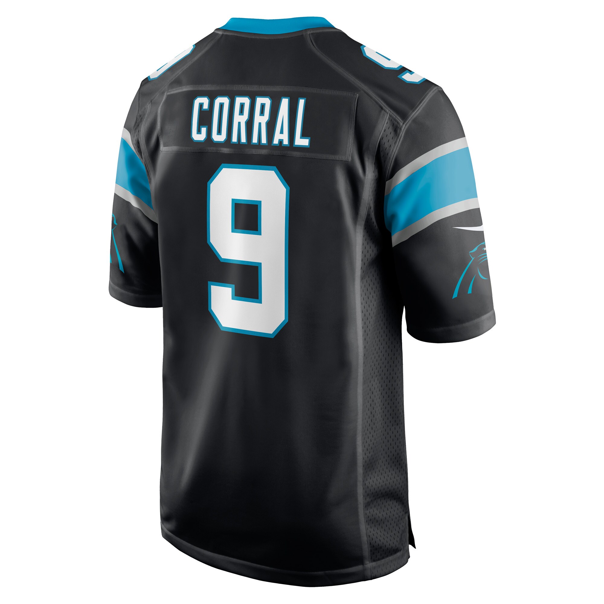 Matt Corral Carolina Panthers  Player Game Jersey - Black