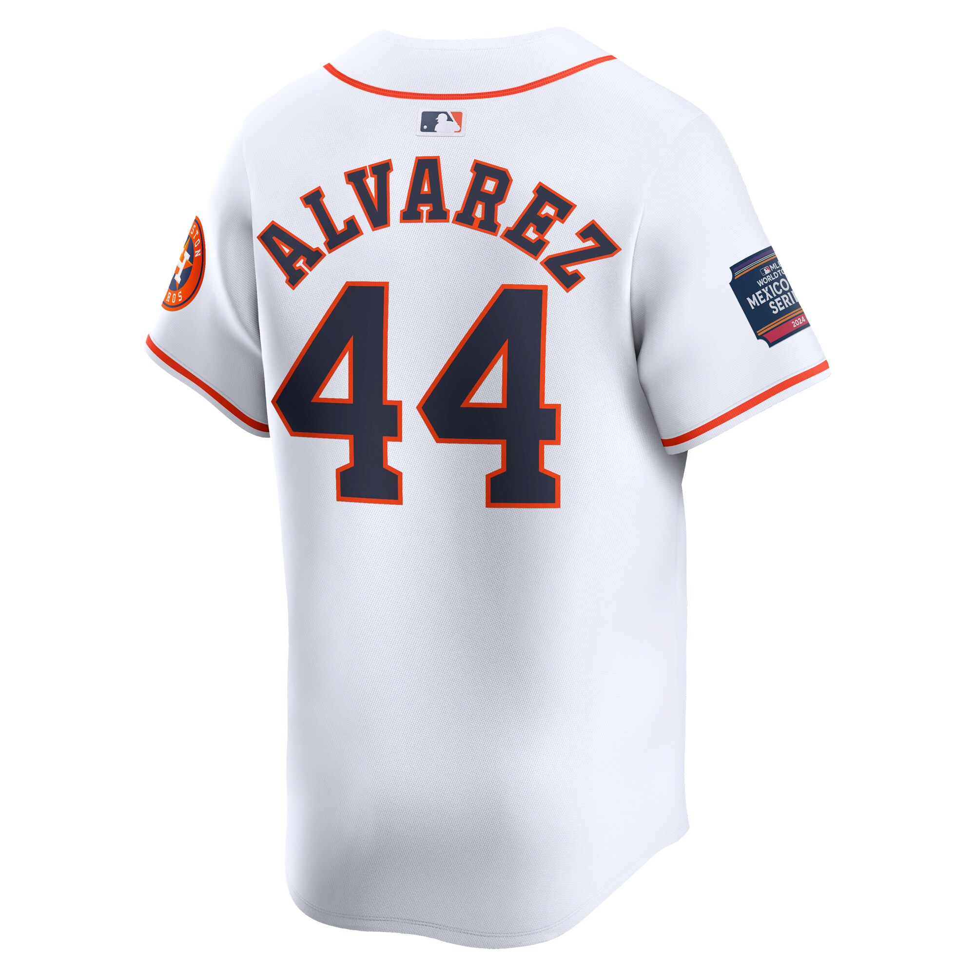Yordan Alvarez Houston Astros  2024 MLB World Tour Mexico City Series Home Limited Player Jersey - White