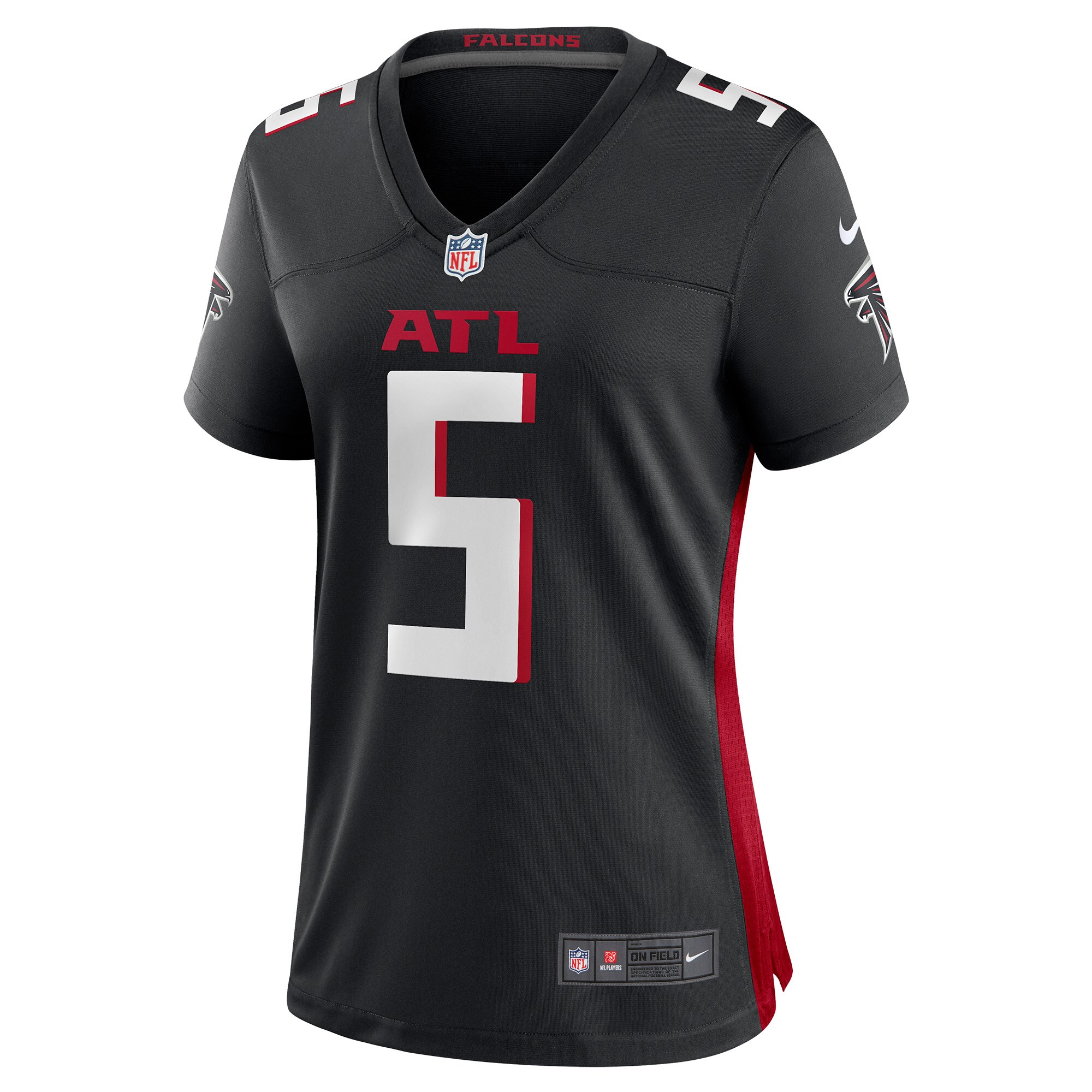 Drake London Atlanta Falcons  Women's Player Game Jersey - Black