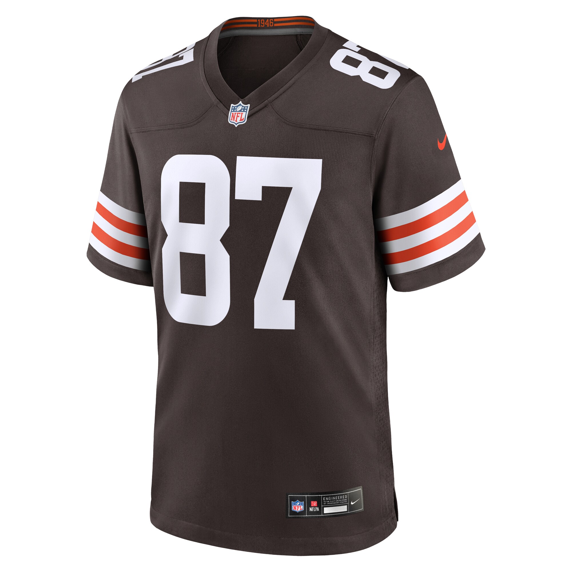 Giovanni Ricci Cleveland Browns   Game Jersey -  Brown