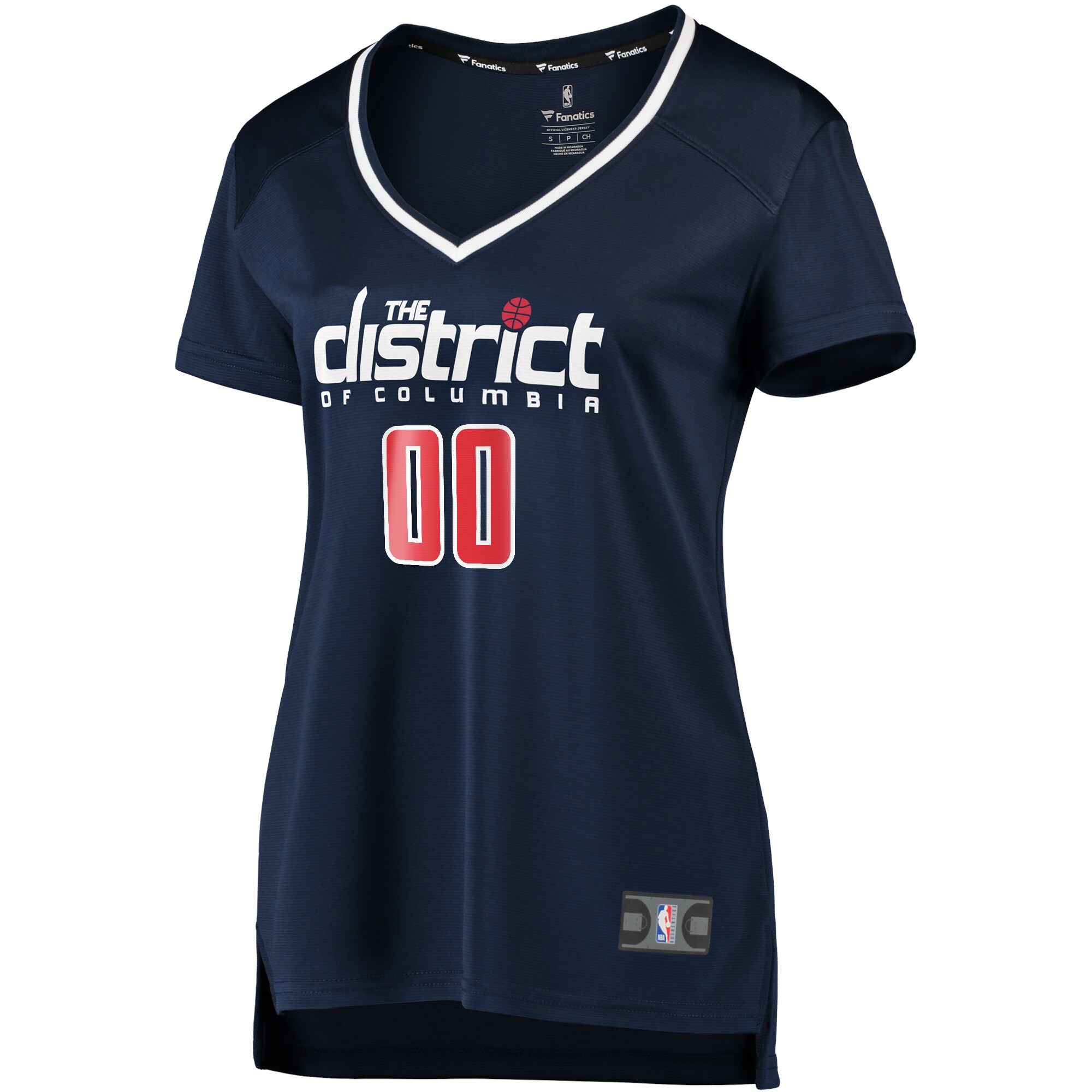 Washington Wizards Fanatics Women's Custom Fast Break Replica Jersey Navy - Statement Edition