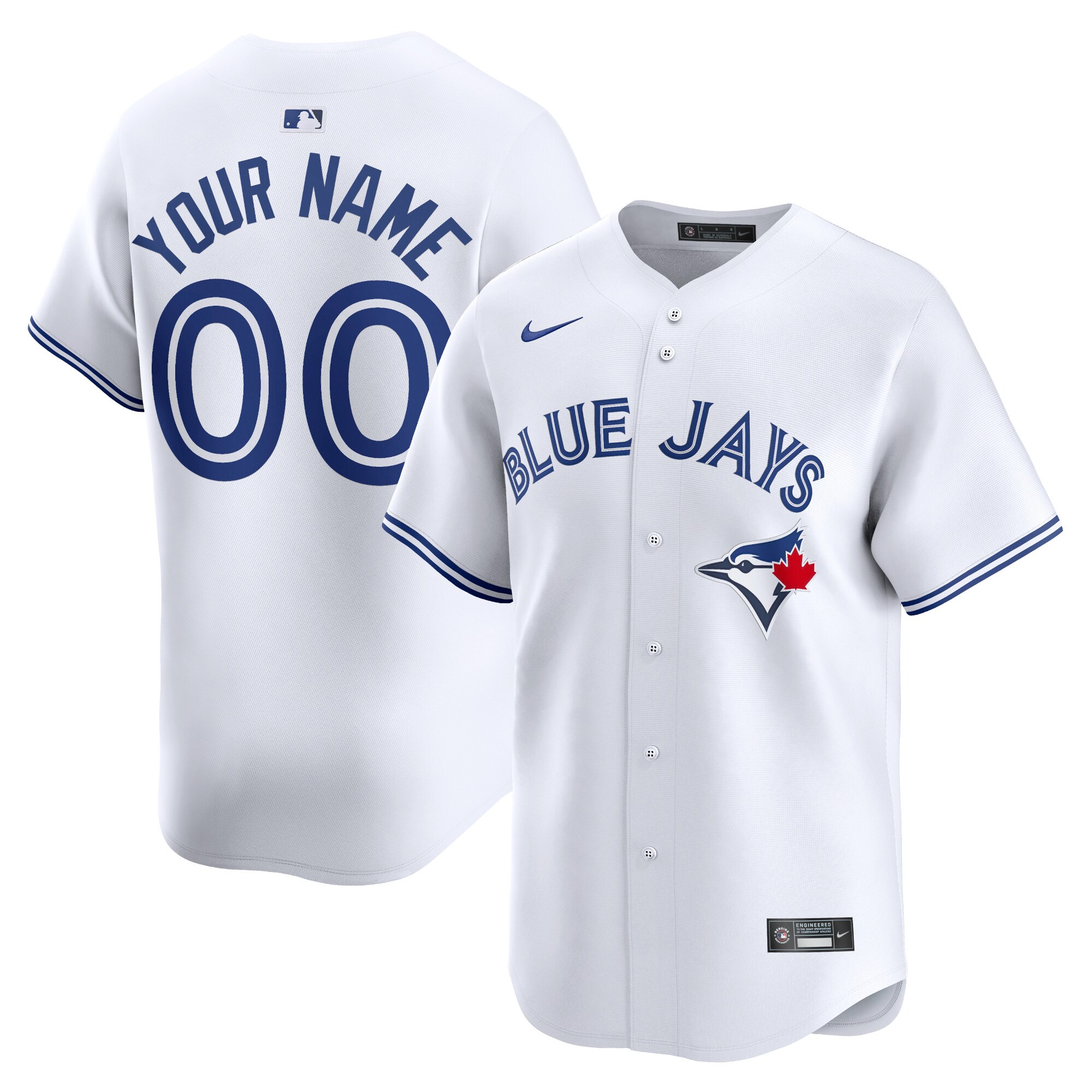 Toronto Blue Jays  Youth Home Limited Custom Jersey - White