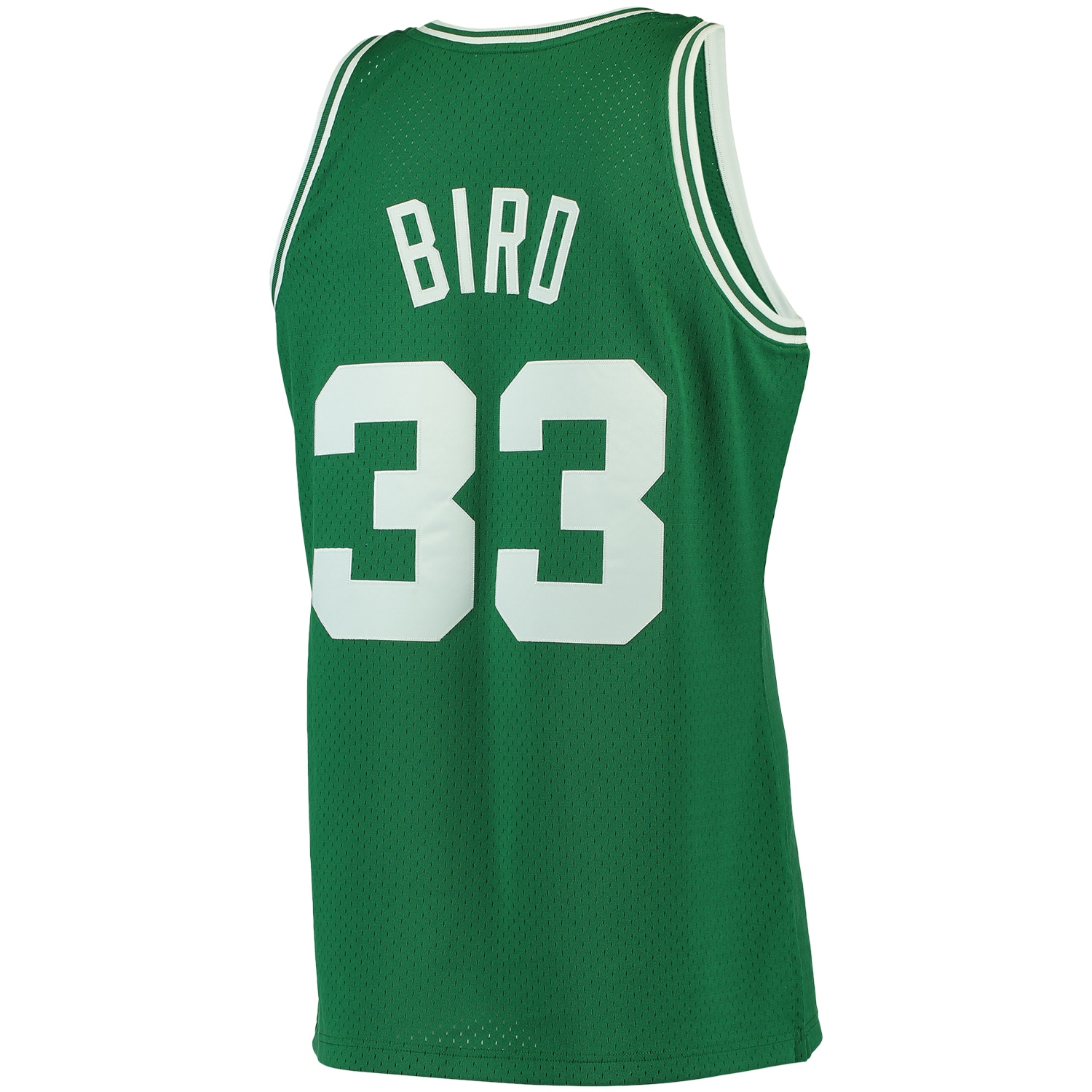 Larry Bird Boston Celtics Mitchell & Ness 1985\/86 Big & Tall Hardwood Classics Swingman Jersey - Kelly Green
