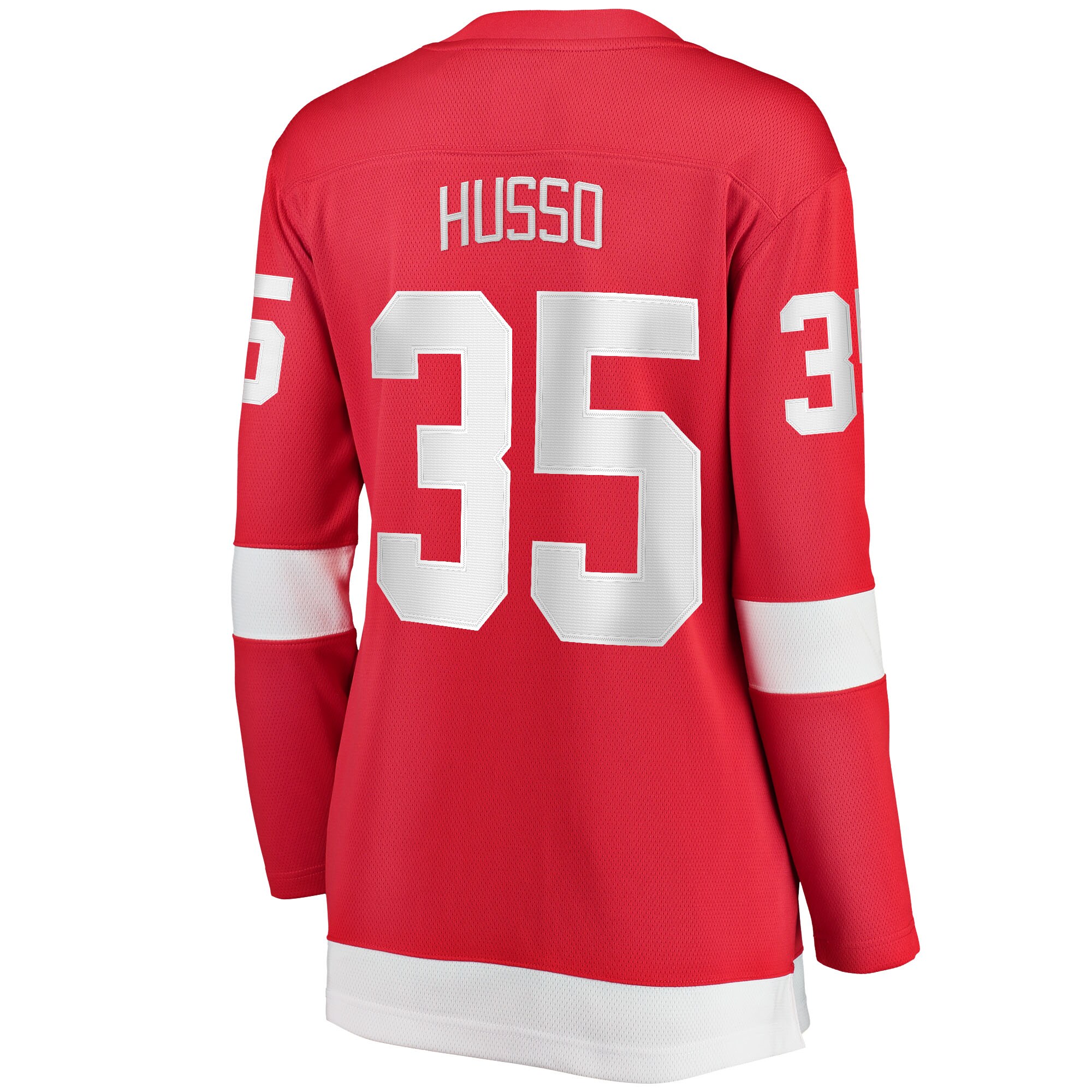 Ville Husso Detroit Red Wings Fanatics Women's Home Breakaway Player Jersey - Red