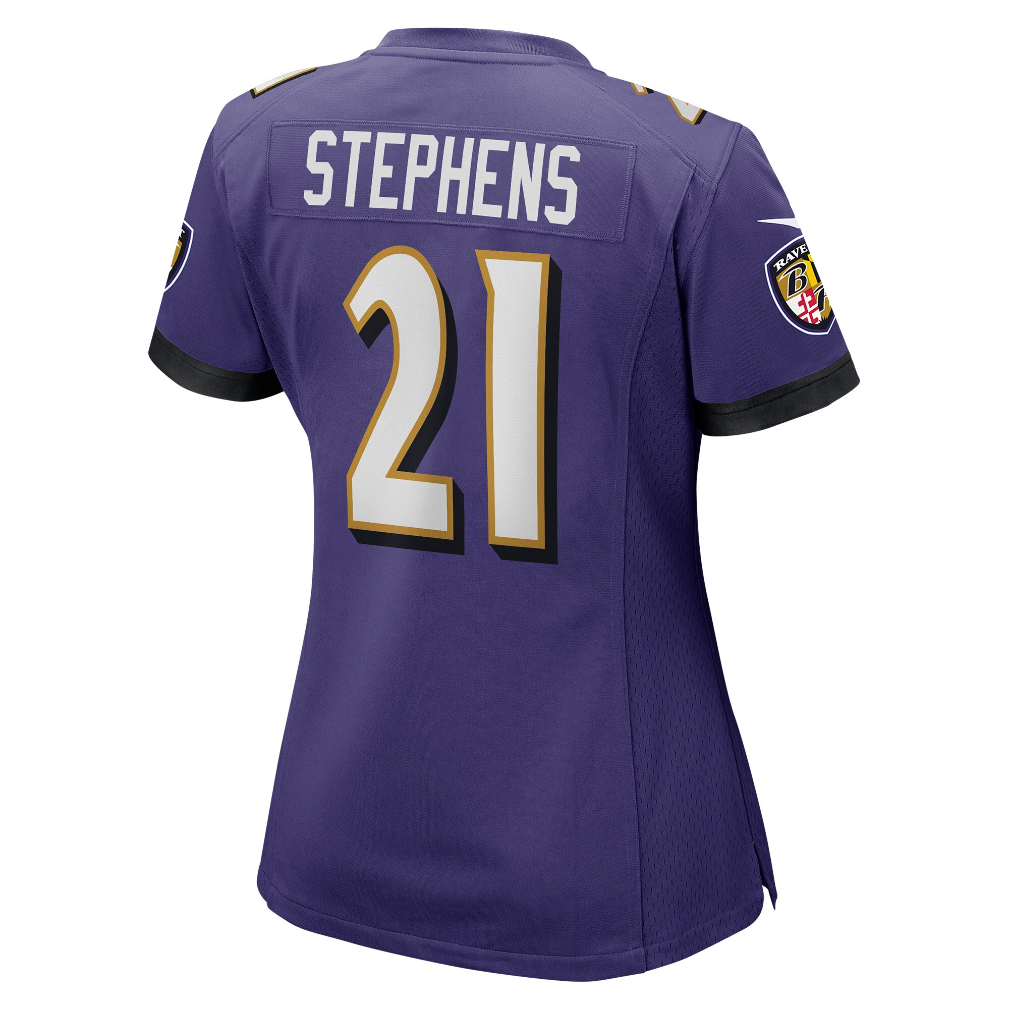 Brandon Stephens Baltimore Ravens  Women's Game Jersey - Purple