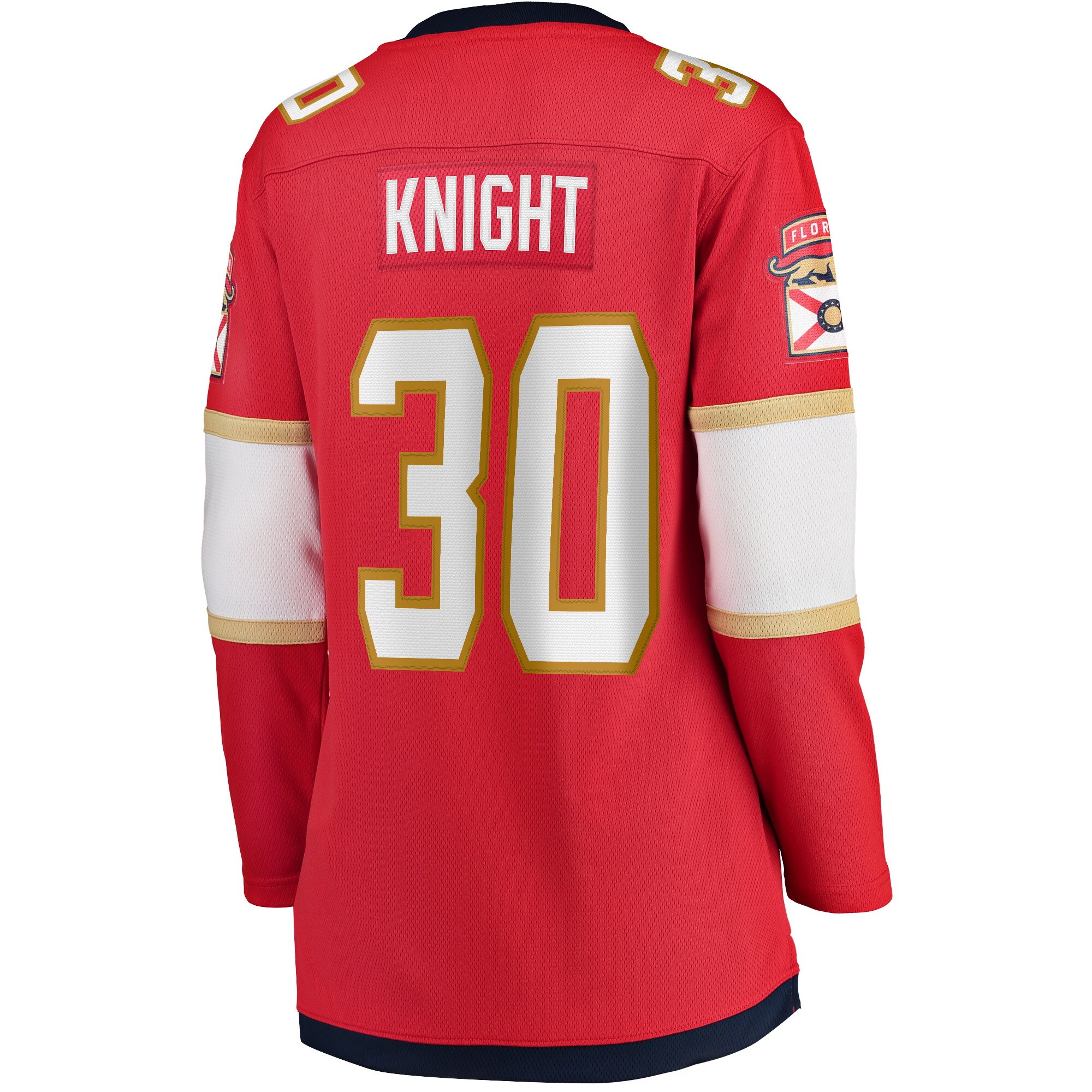 Spencer Knight Florida Panthers Fanatics Women's Home Breakaway Jersey - Red