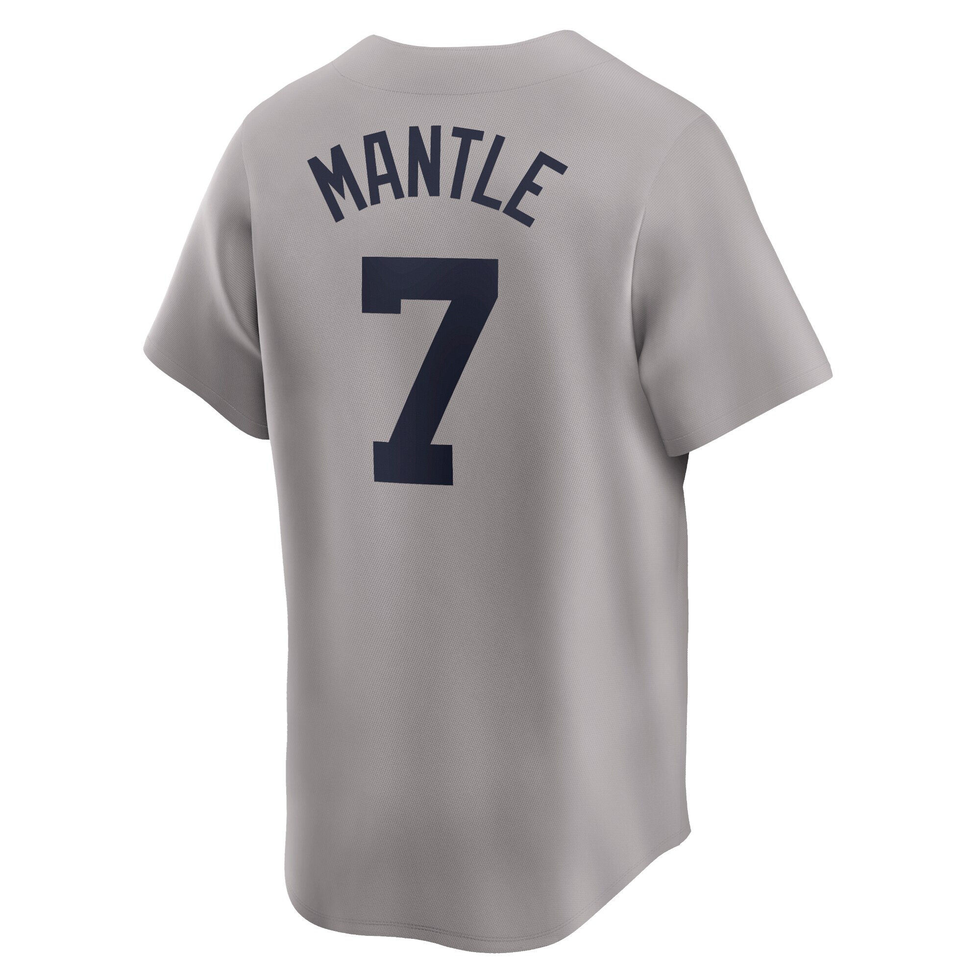 Mickey Mantle New York Yankees  Throwback Cooperstown Collection Limited Jersey - Gray