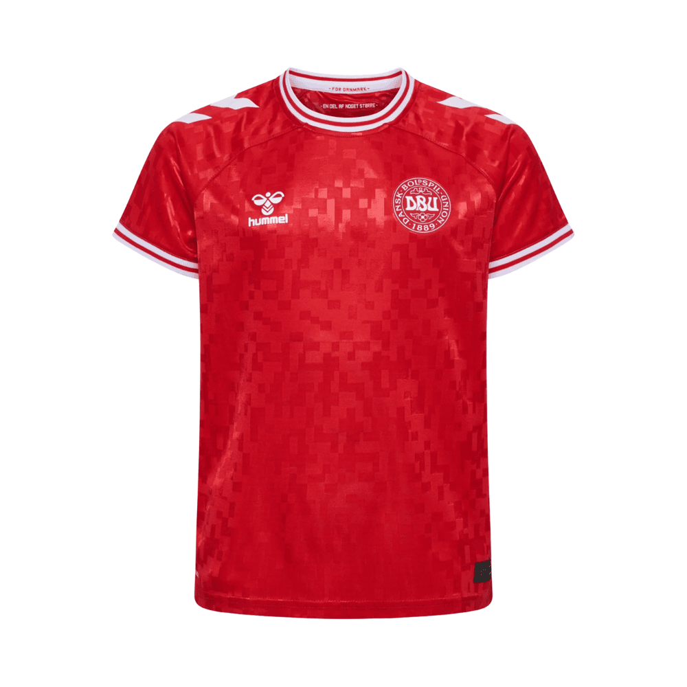 Denmark National Team 2024 Home Stadium YOUTH Jersey - Red