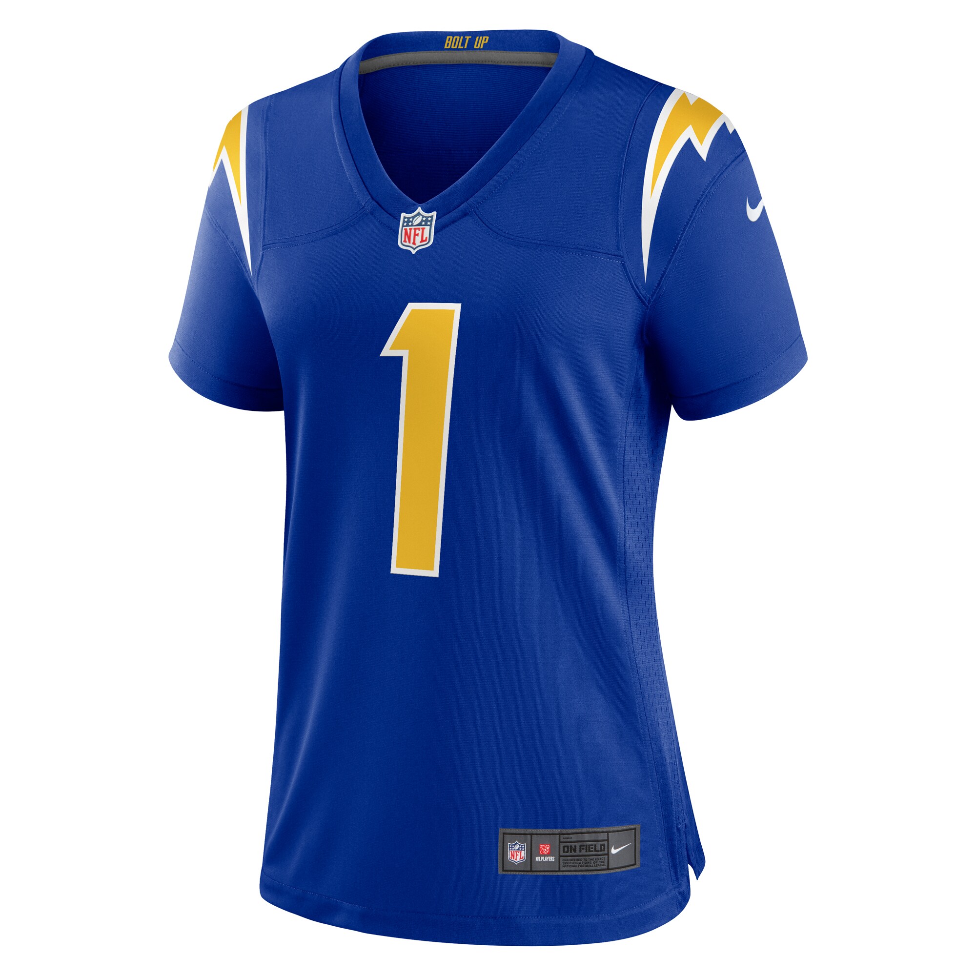 Quentin Johnston Los Angeles Chargers  Women's Alternate Game Jersey - Royal