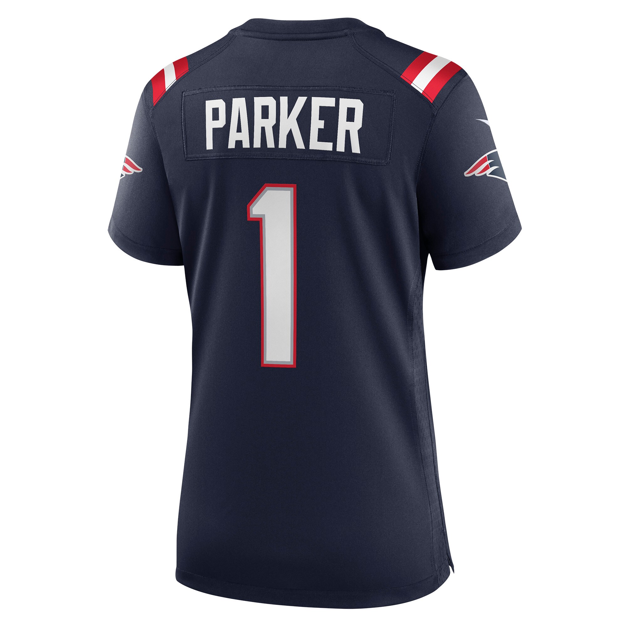 DeVante Parker New England Patriots  Women's Game Jersey - Navy