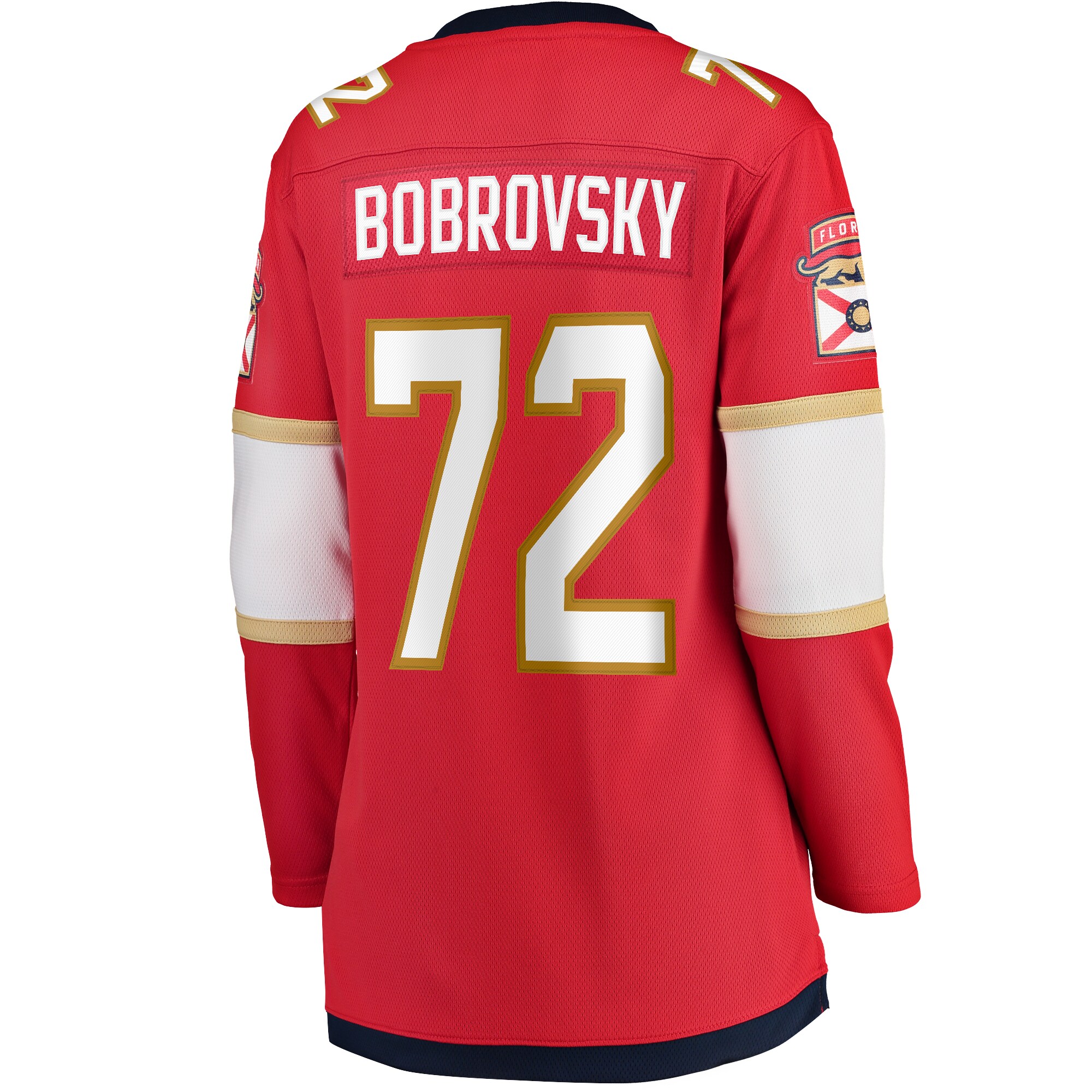 Sergei Bobrovsky Florida Panthers Fanatics Women's Home Breakaway Jersey - Red