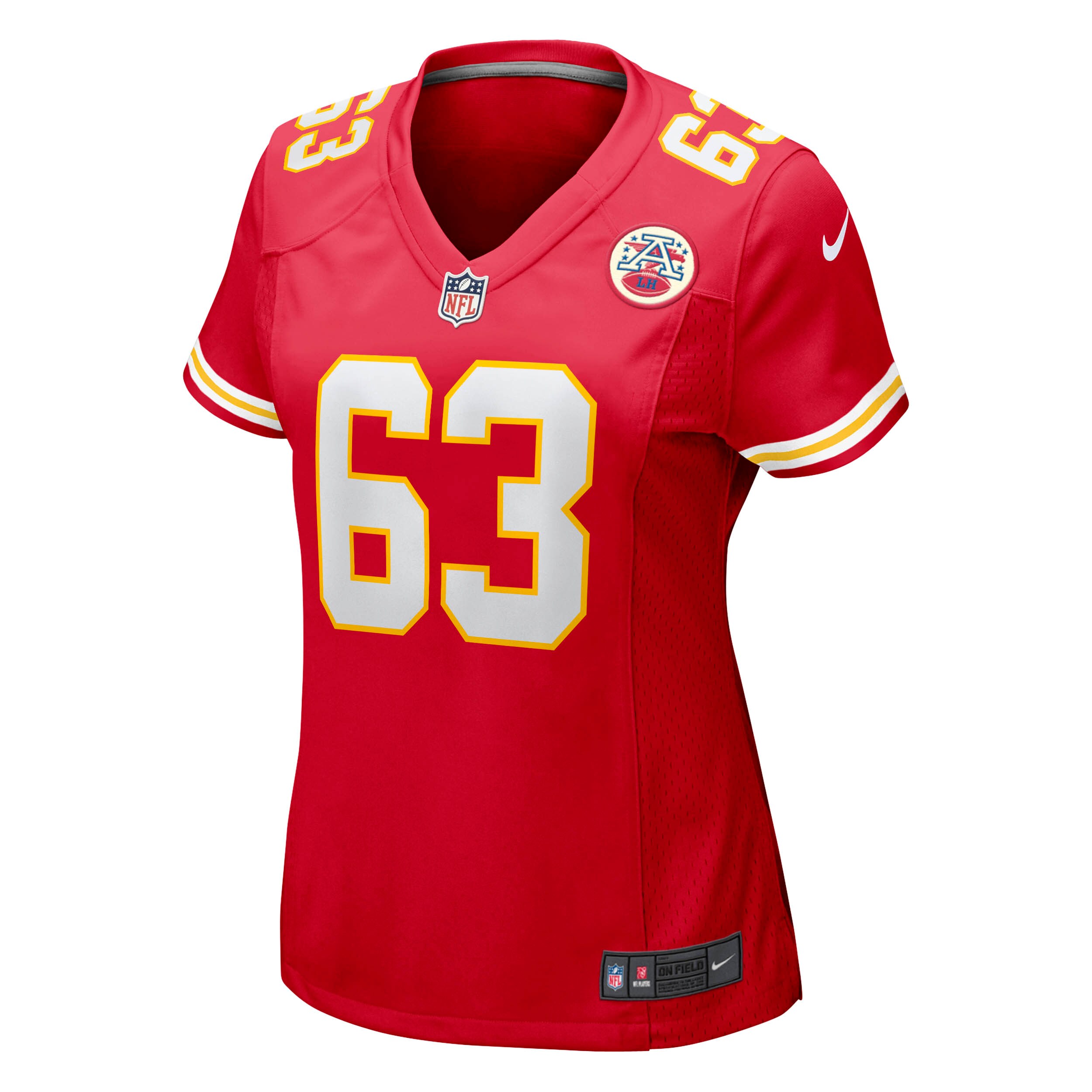 Willie Lanier Kansas City Chiefs  Women's Retired Player Jersey - Red