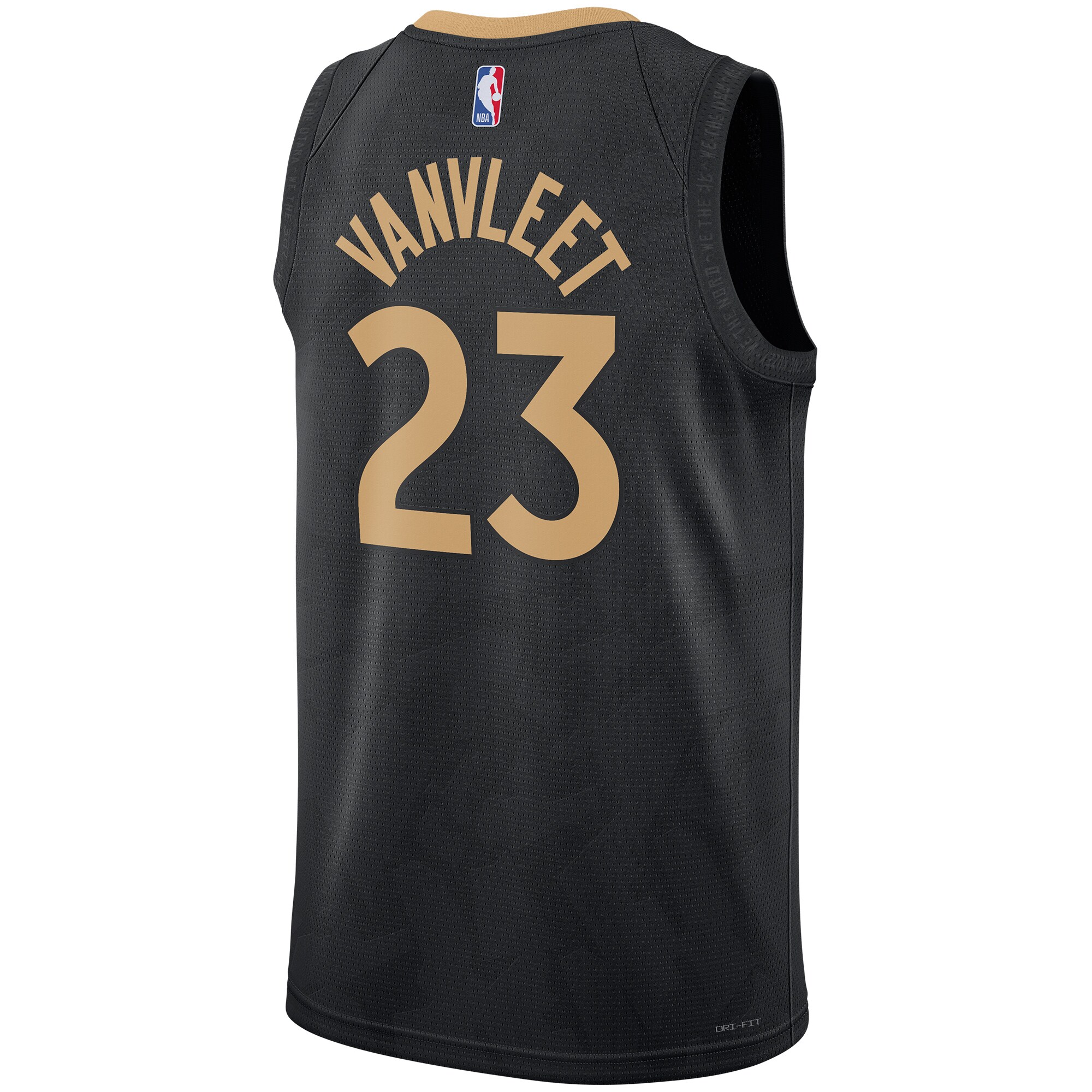 Fred VanVleet Toronto Raptors  Unisex 2022\/23 Swingman Jersey - City Edition - Black