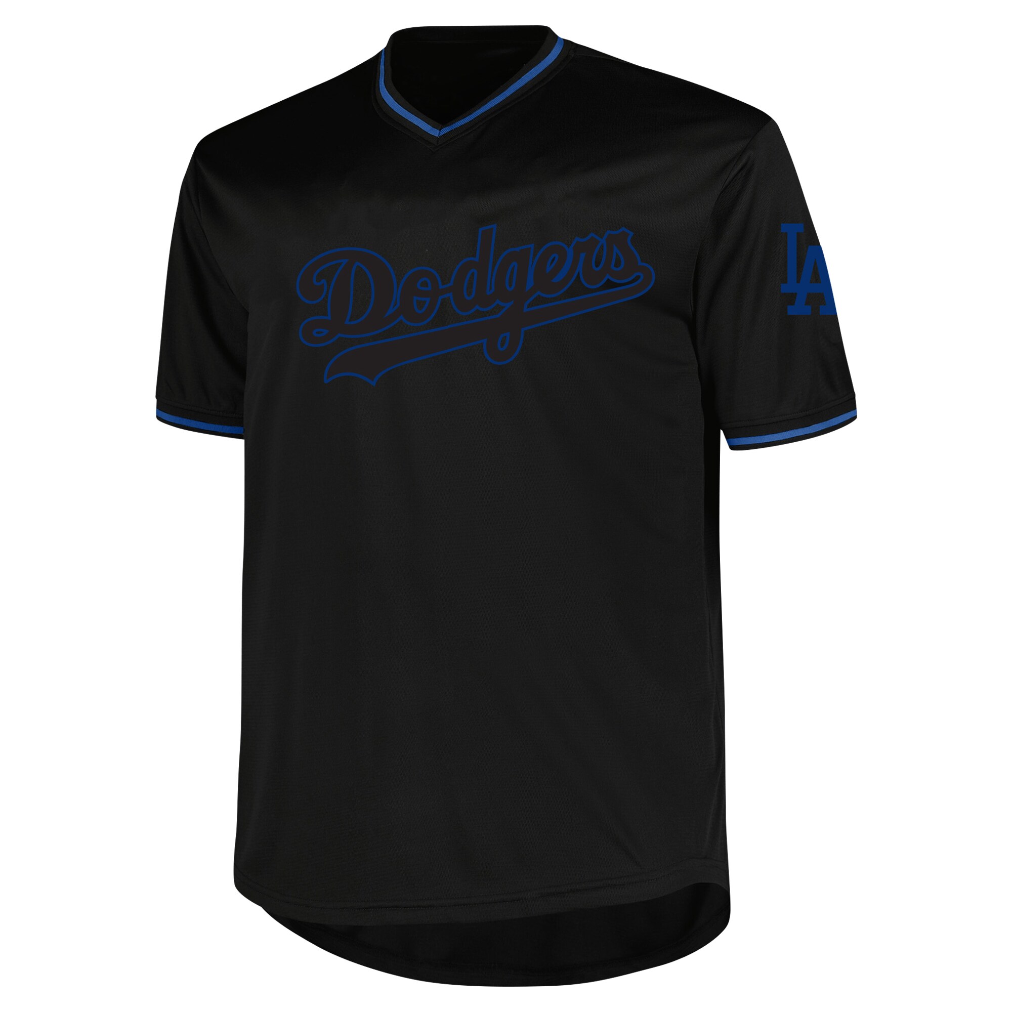 Los Angeles Dodgers Profile Big & Tall Pop Fashion Jersey - Black