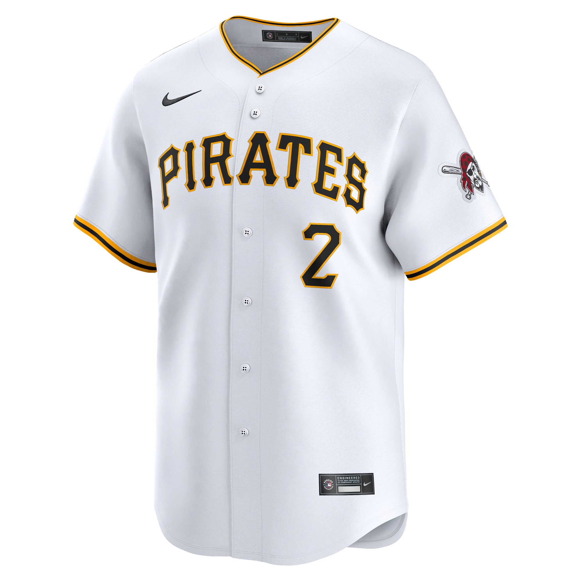 Connor Joe Pittsburgh Pirates  Home Limited Player Jersey\u00c2\u00a0\u00e2\u20ac\u201c White