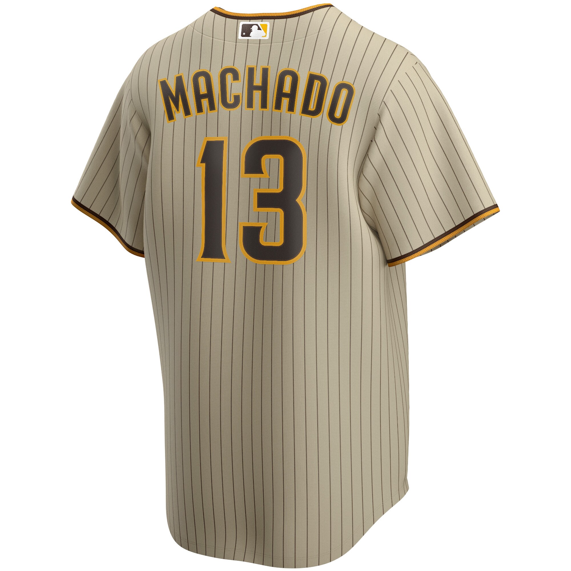 Manny Machado San Diego Padres  Alternate Replica Player Jersey - Tan