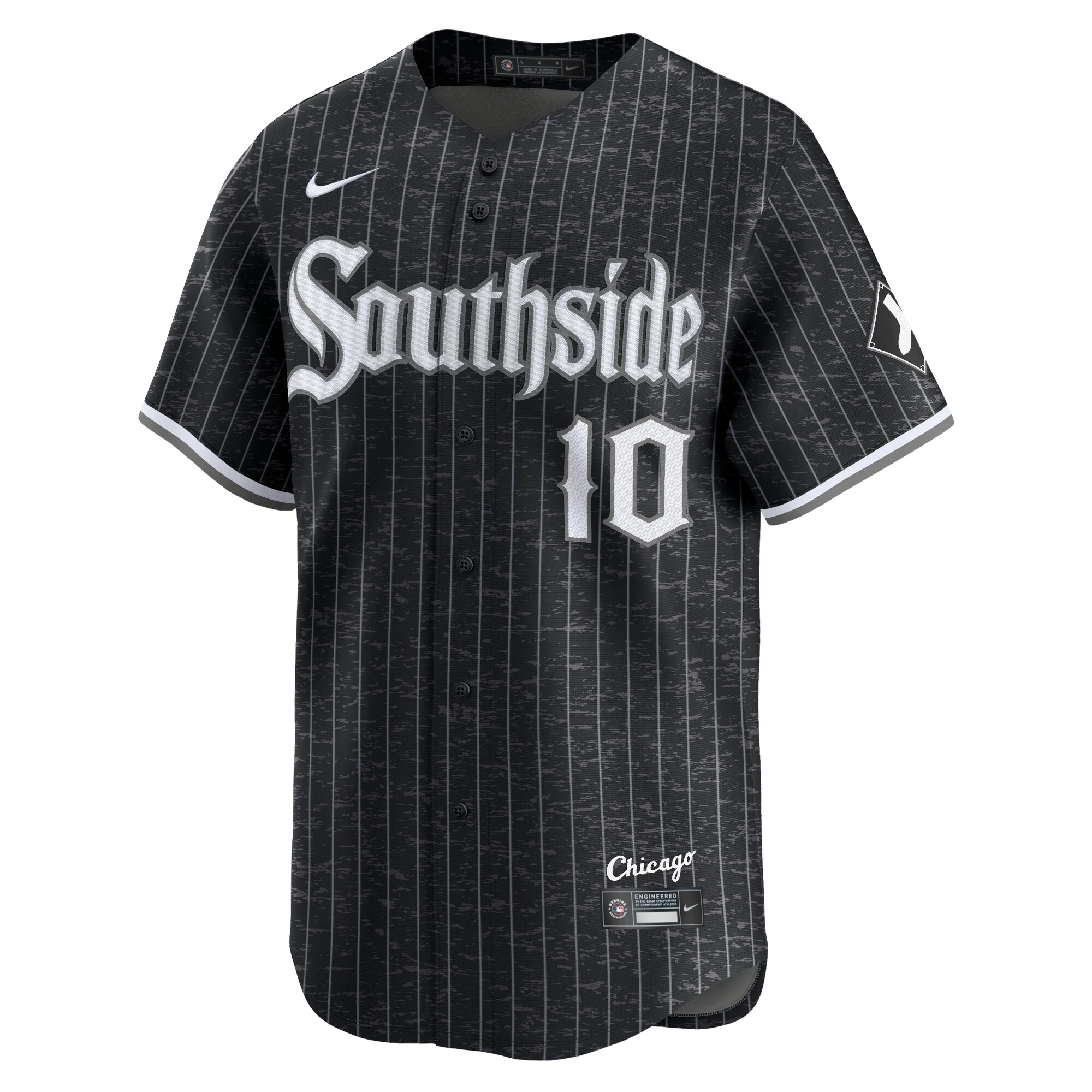 Yo\u00c3\u00a1n Moncada Chicago White Sox  City Connect Player Jersey - Black