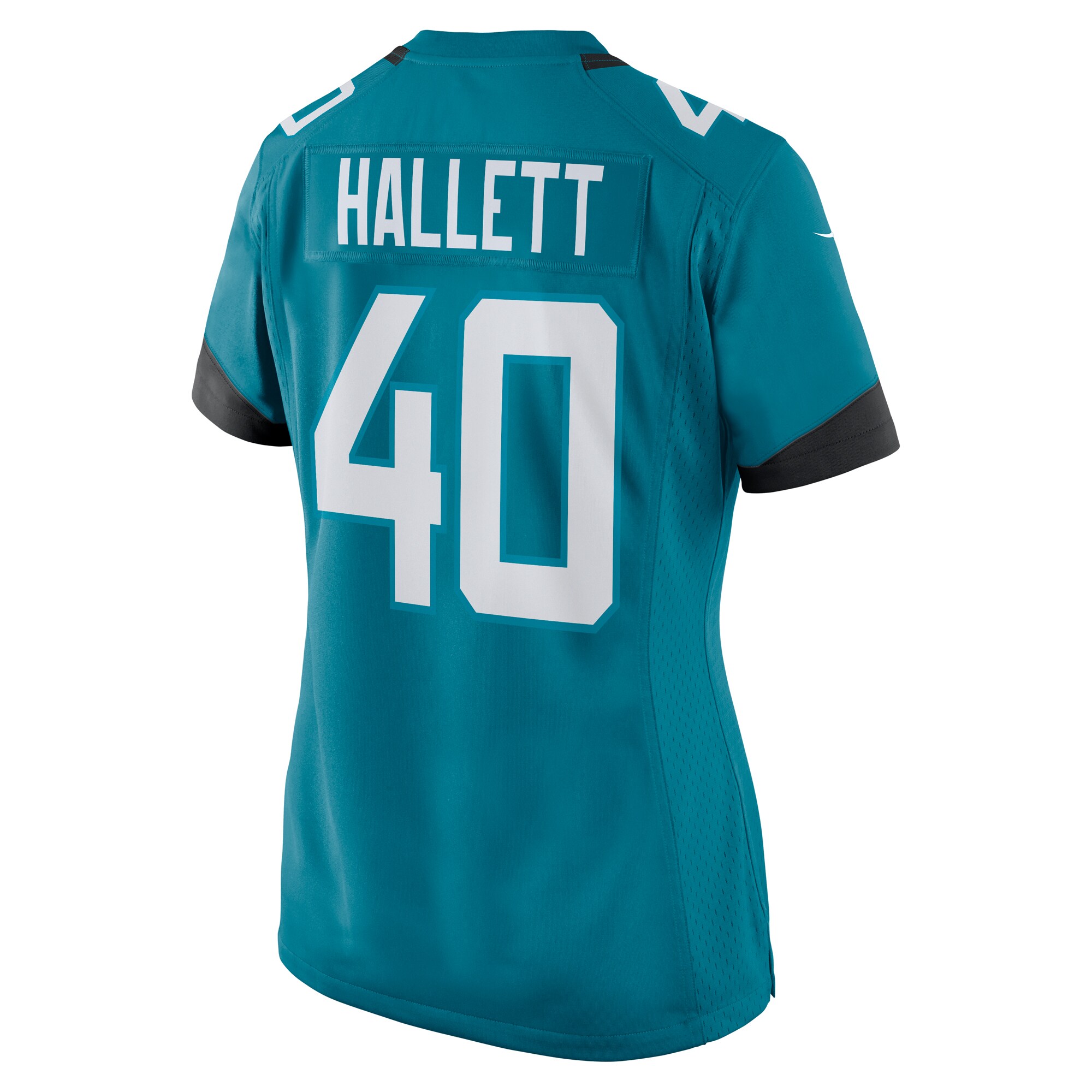Erick Hallett Jacksonville Jaguars  Women's  Game Jersey -  Teal