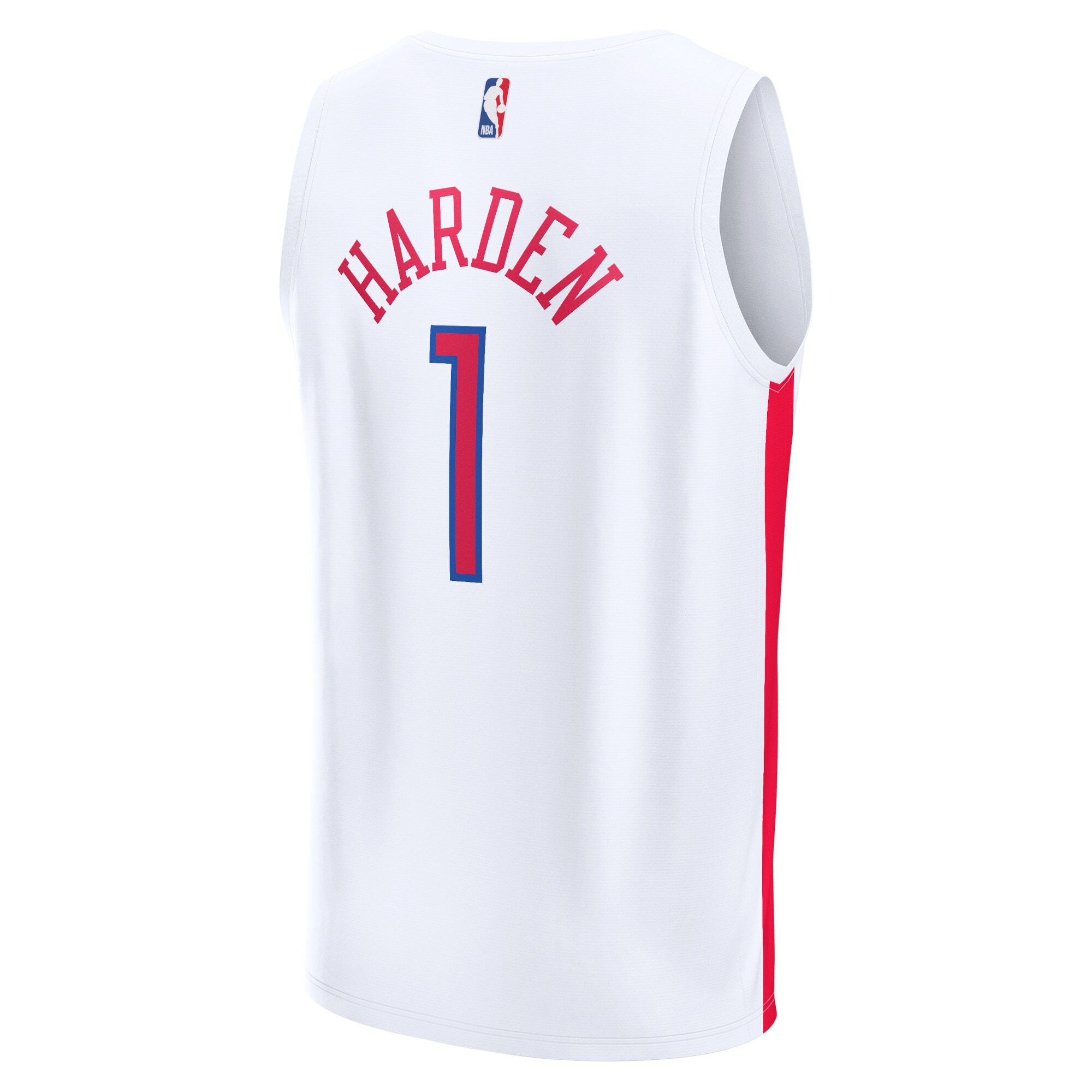James Harden Philadelphia 76ers Fanatics Youth Fastbreak Jersey - City Edition - White