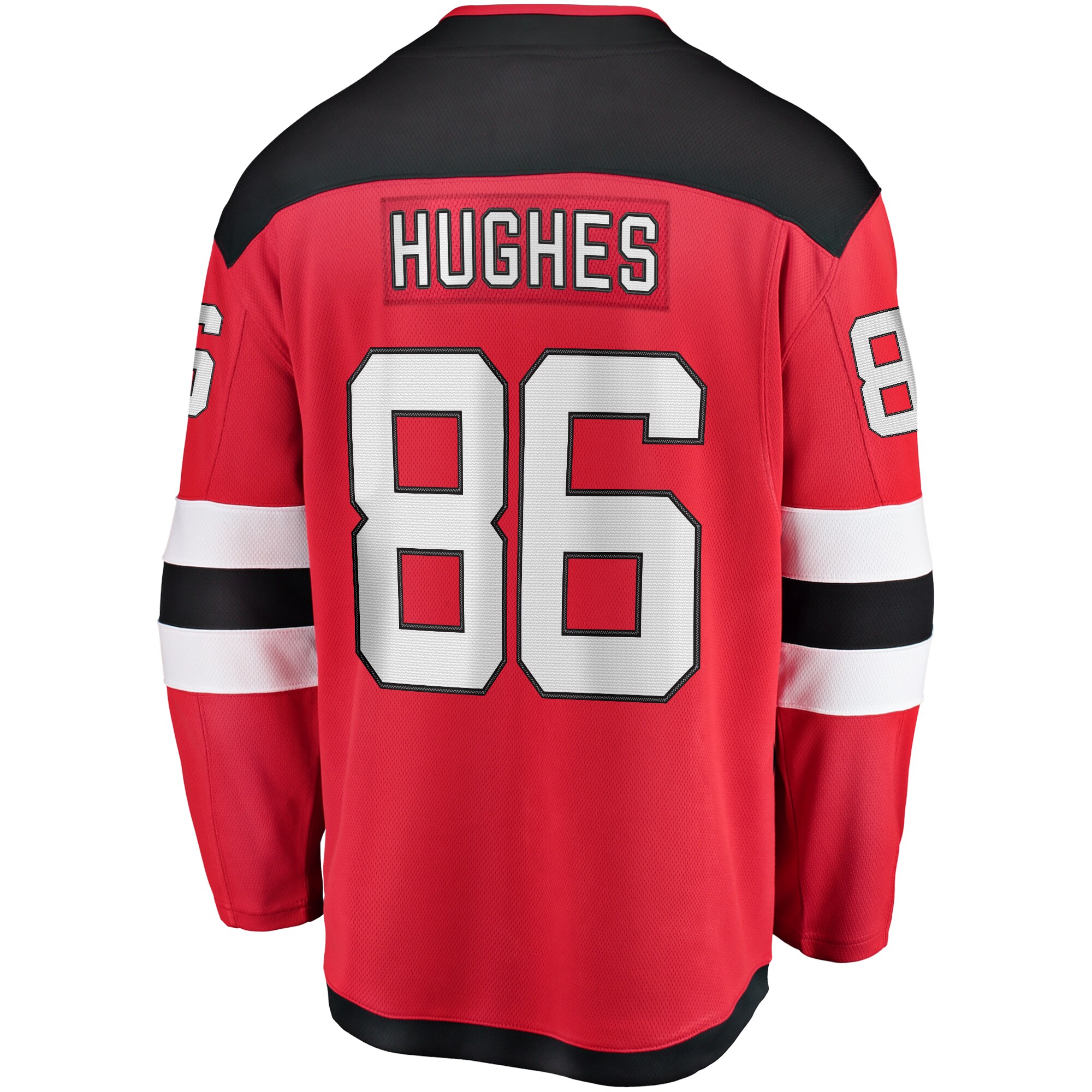 Jack Hughes New Jersey Devils Fanatics Youth Home Breakaway Player Jersey - Red