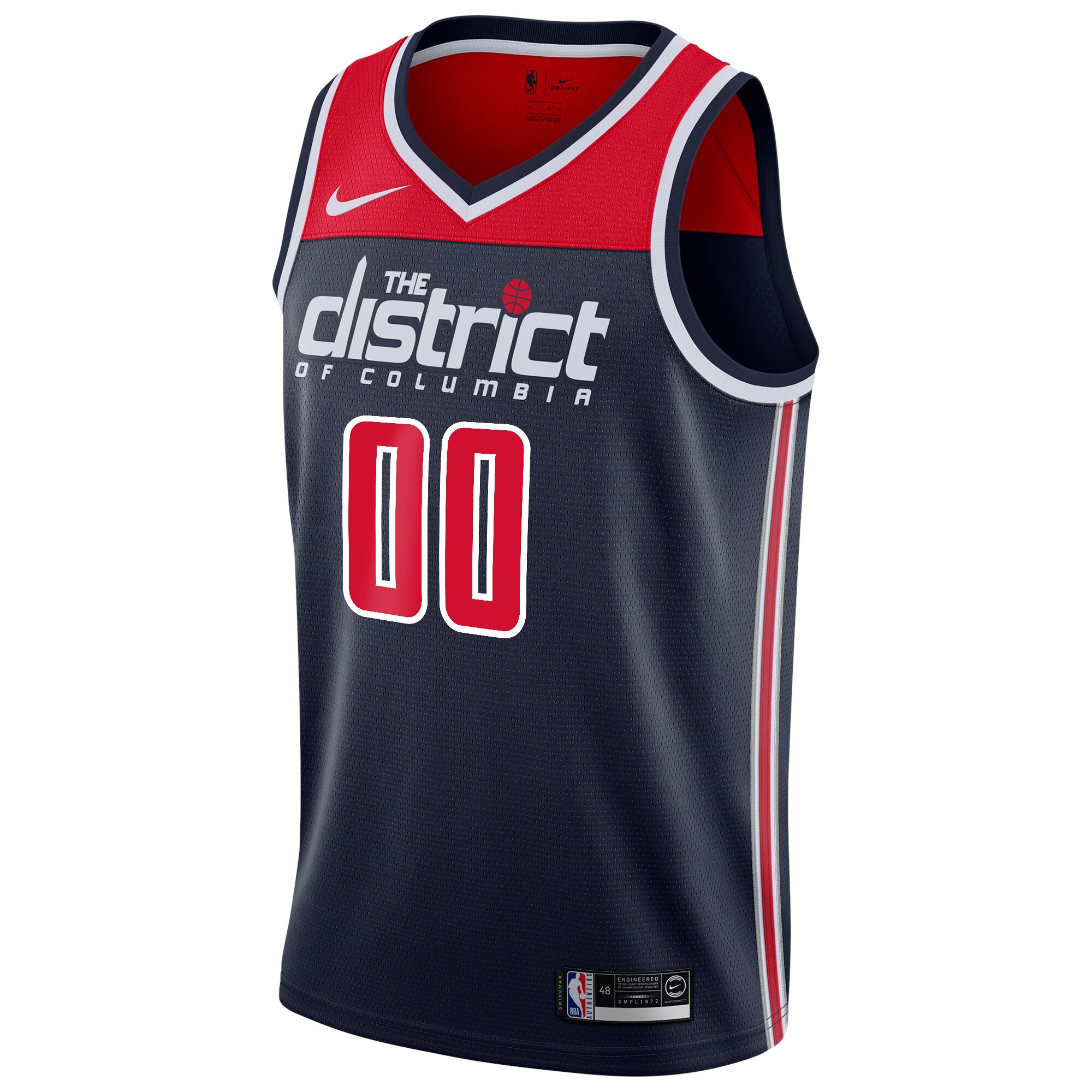Washington Wizards  2019\/20 Custom Swingman Jersey Navy - Statement Edition
