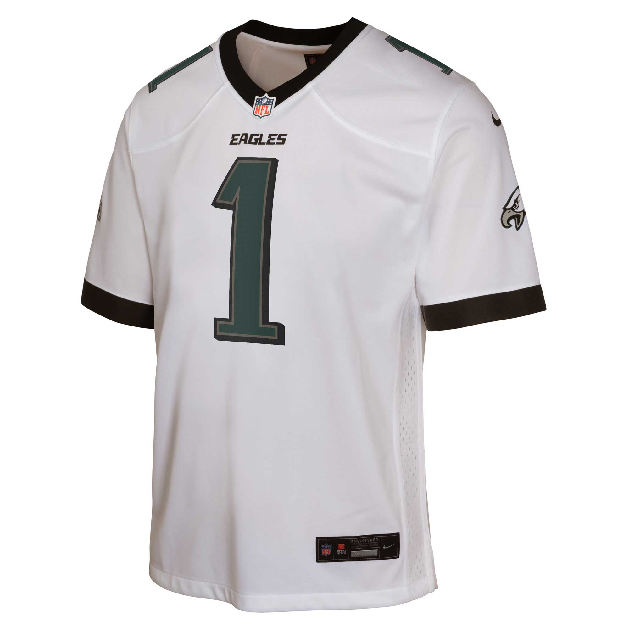 Jalen Hurts Philadelphia Eagles  Youth Game Jersey - White