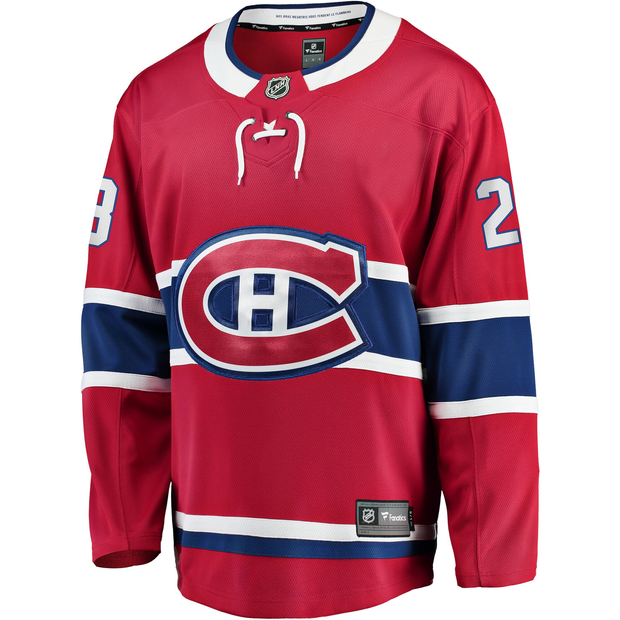 Christian Dvorak Montreal Canadiens Fanatics Home Breakaway Player Jersey - Red