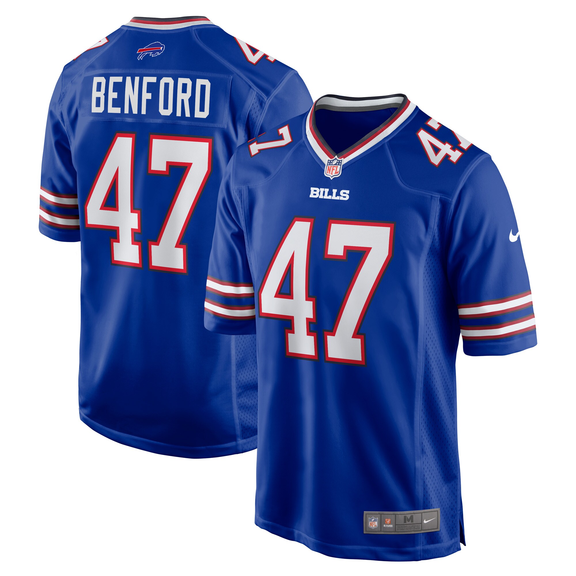 Christian Benford Buffalo Bills  Game Jersey - Royal