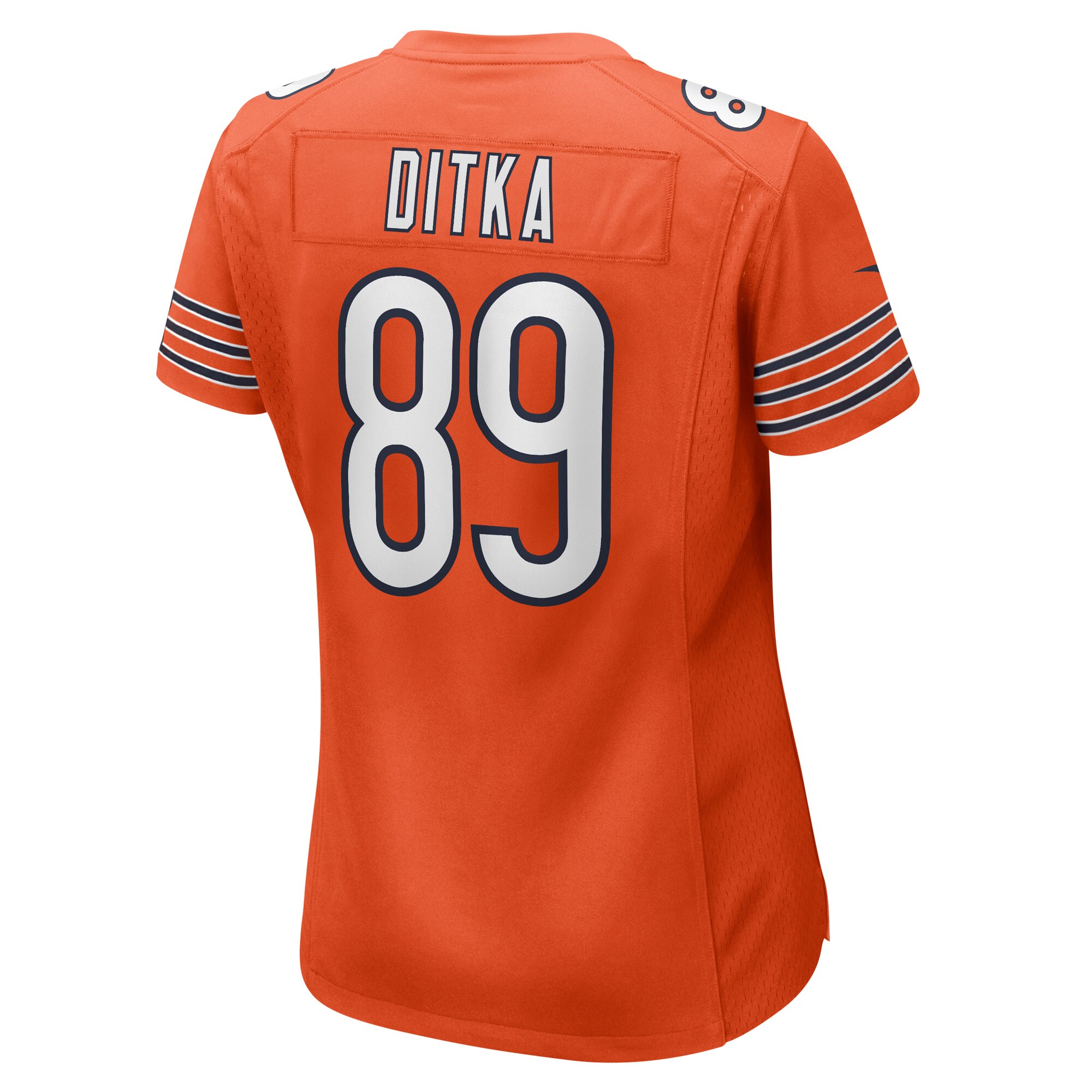 Mike Ditka Chicago Bears  Women's Retired Player Jersey - Orange