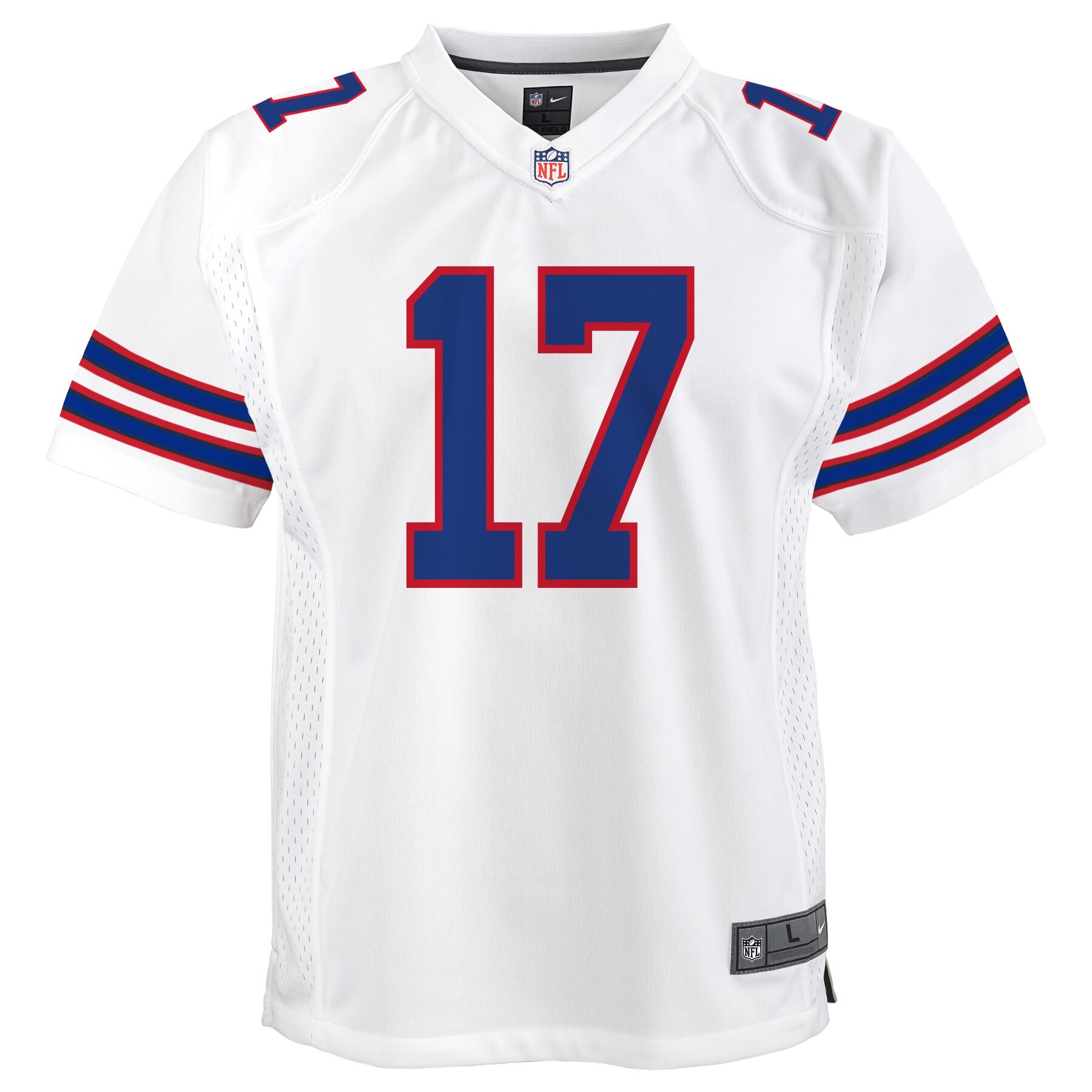 Josh Allen Buffalo Bills  Youth Game Jersey - White