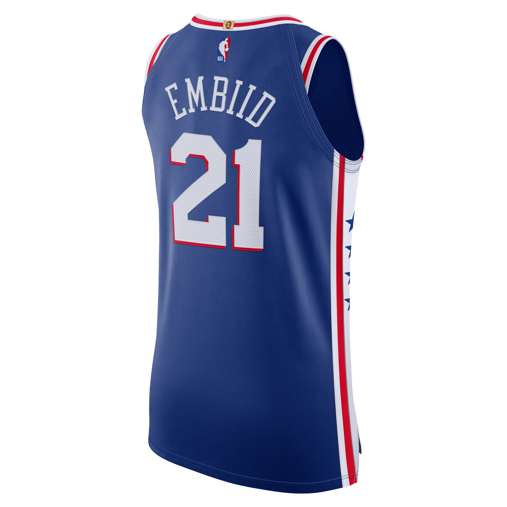 Joel Embiid Philadelphia 76ers  Authentic Jersey - Icon Edition - Royal