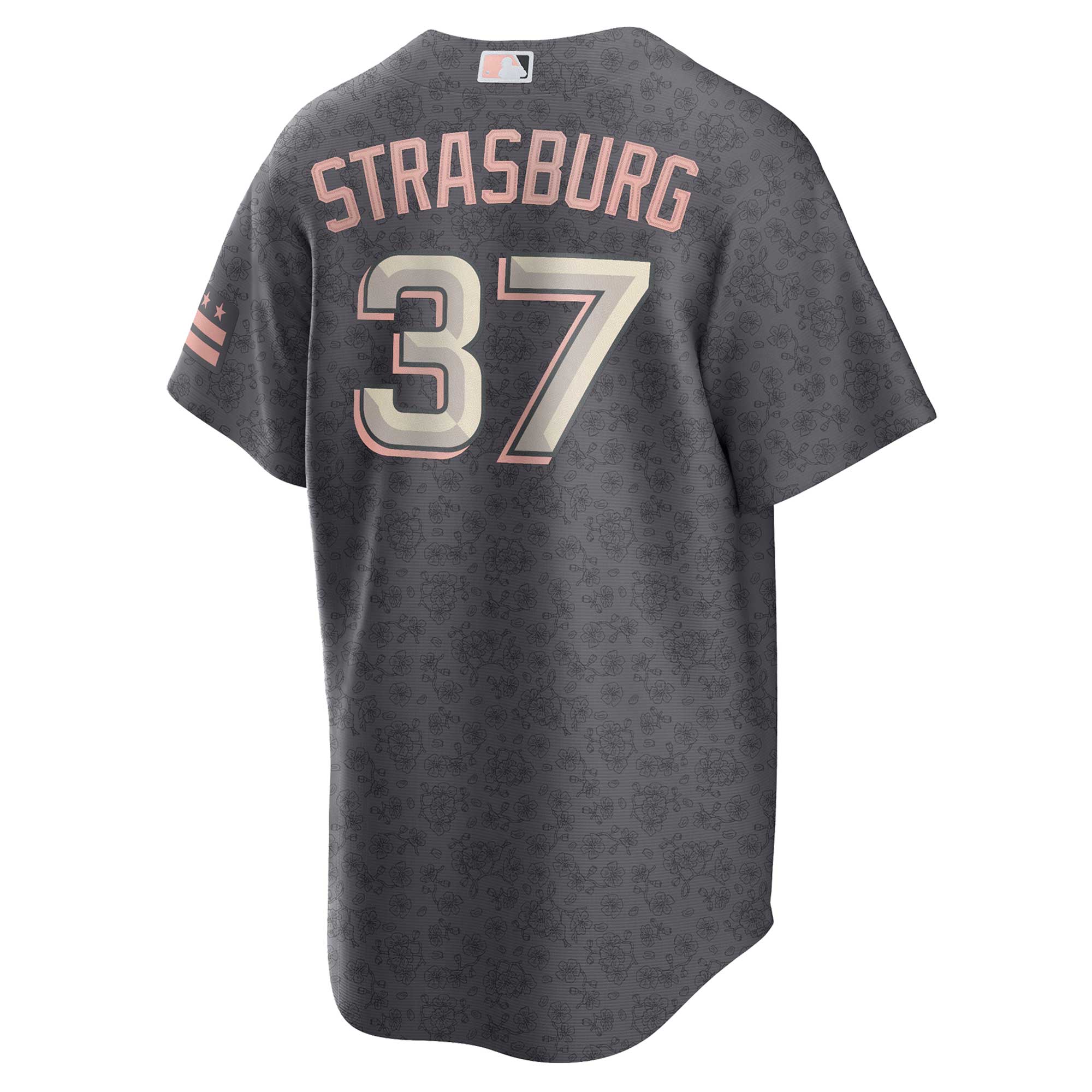 Stephen Strasburg Washington Nationals  City Connect Replica Player Jersey - Gray