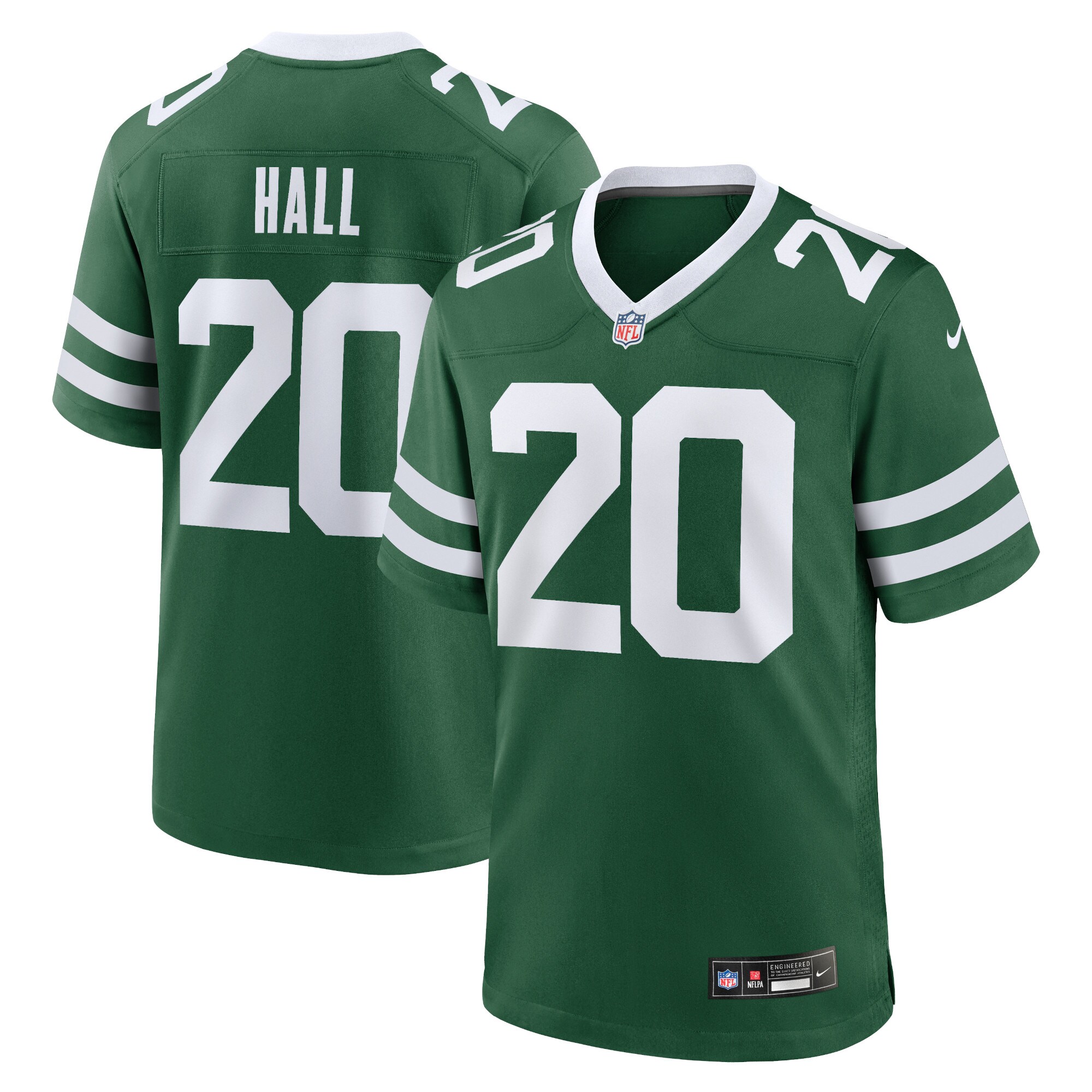 Breece Hall New York Jets  Game Jersey - Legacy Green