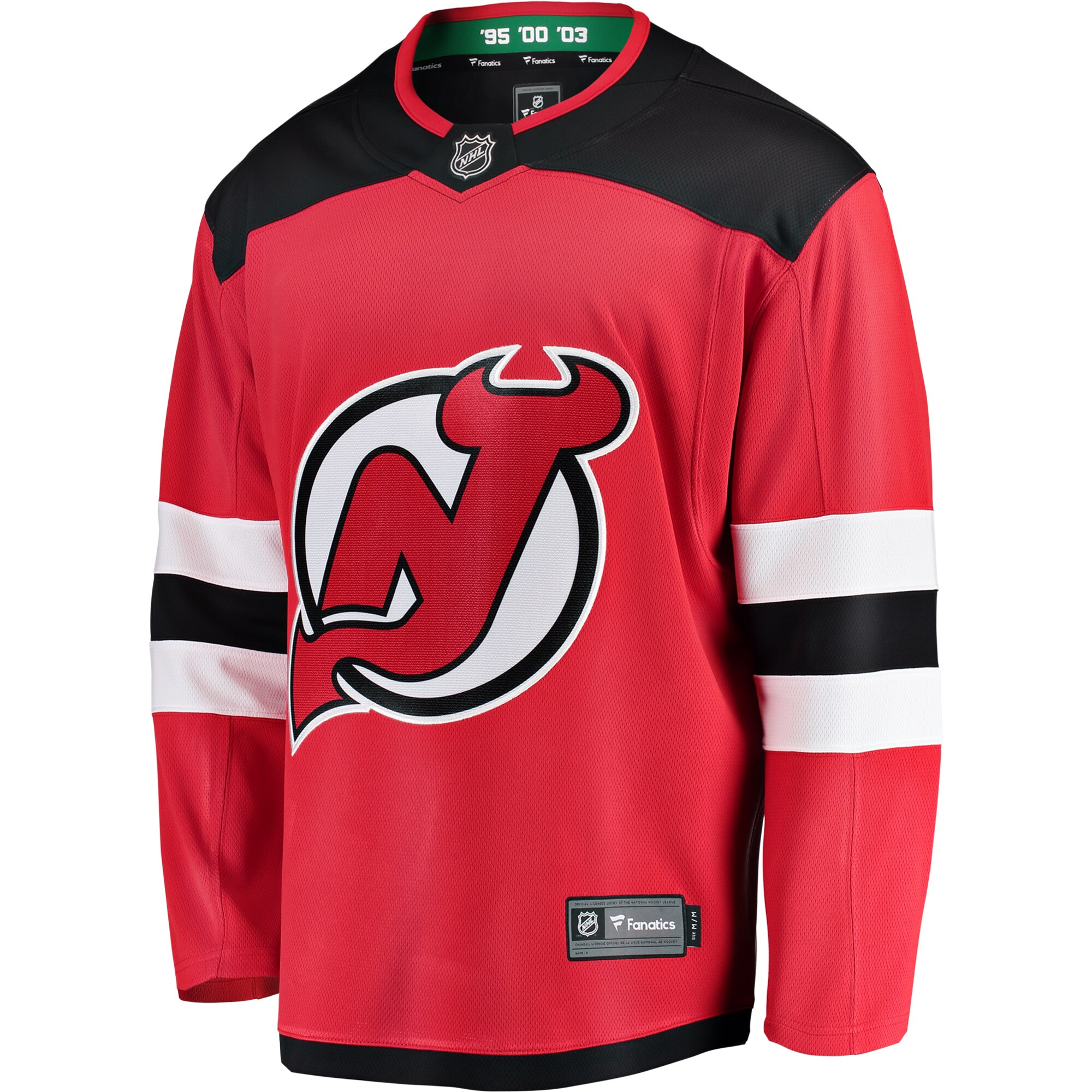 New Jersey Devils Fanatics Breakaway Home Jersey - Red